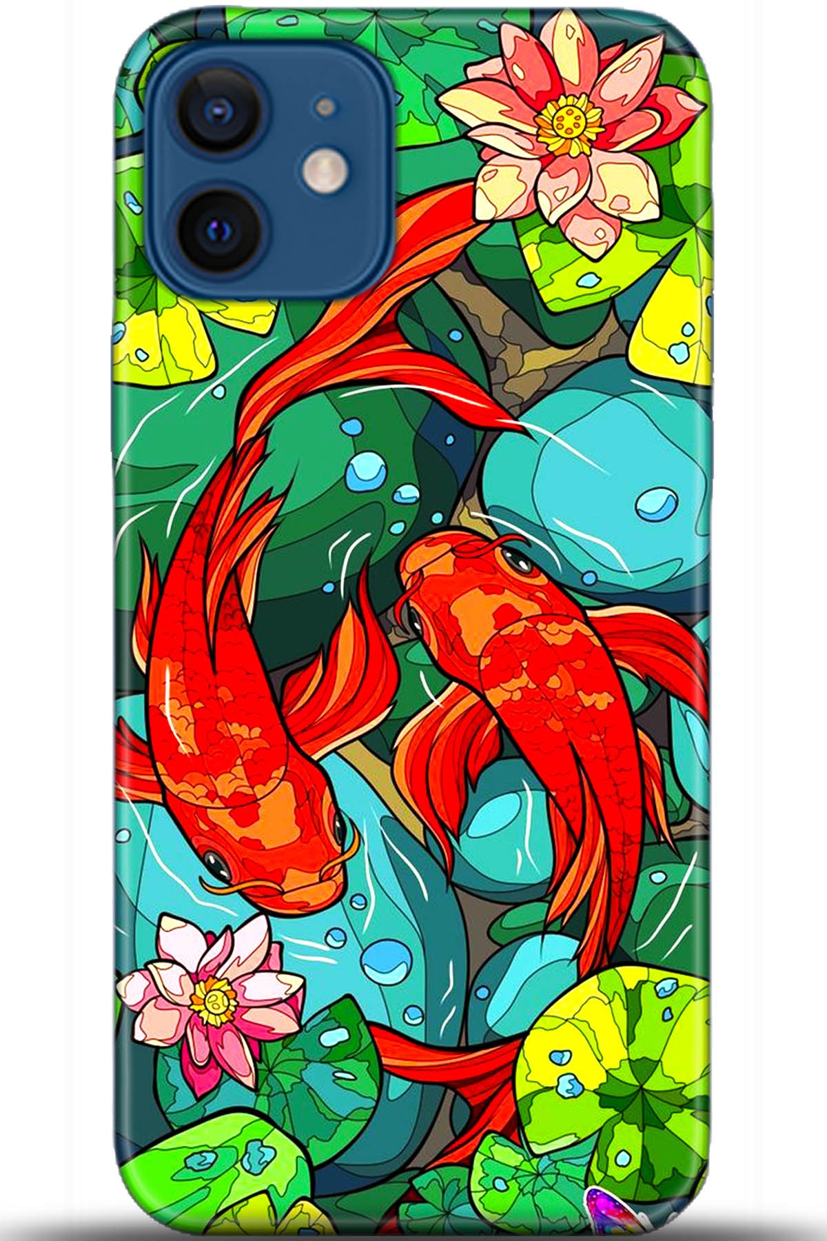 Apple iPhone 12 6.1inç Kılıf HD Baskılı Kılıf - Followed Institution 5700