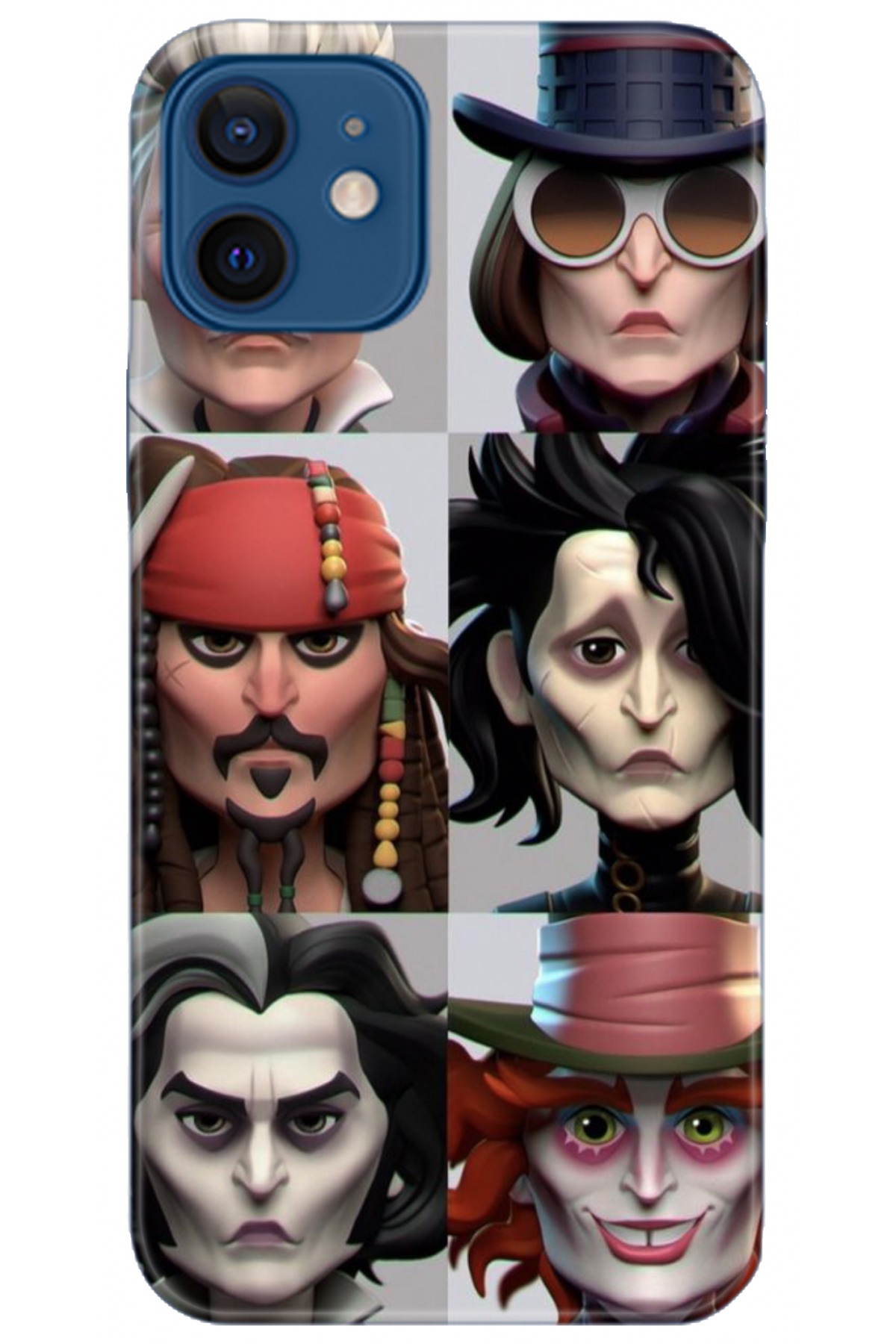 Apple iPhone 12 6.1inç Uyumlu Kılıf HD Baskılı Kılıf - Followed Institution 5001