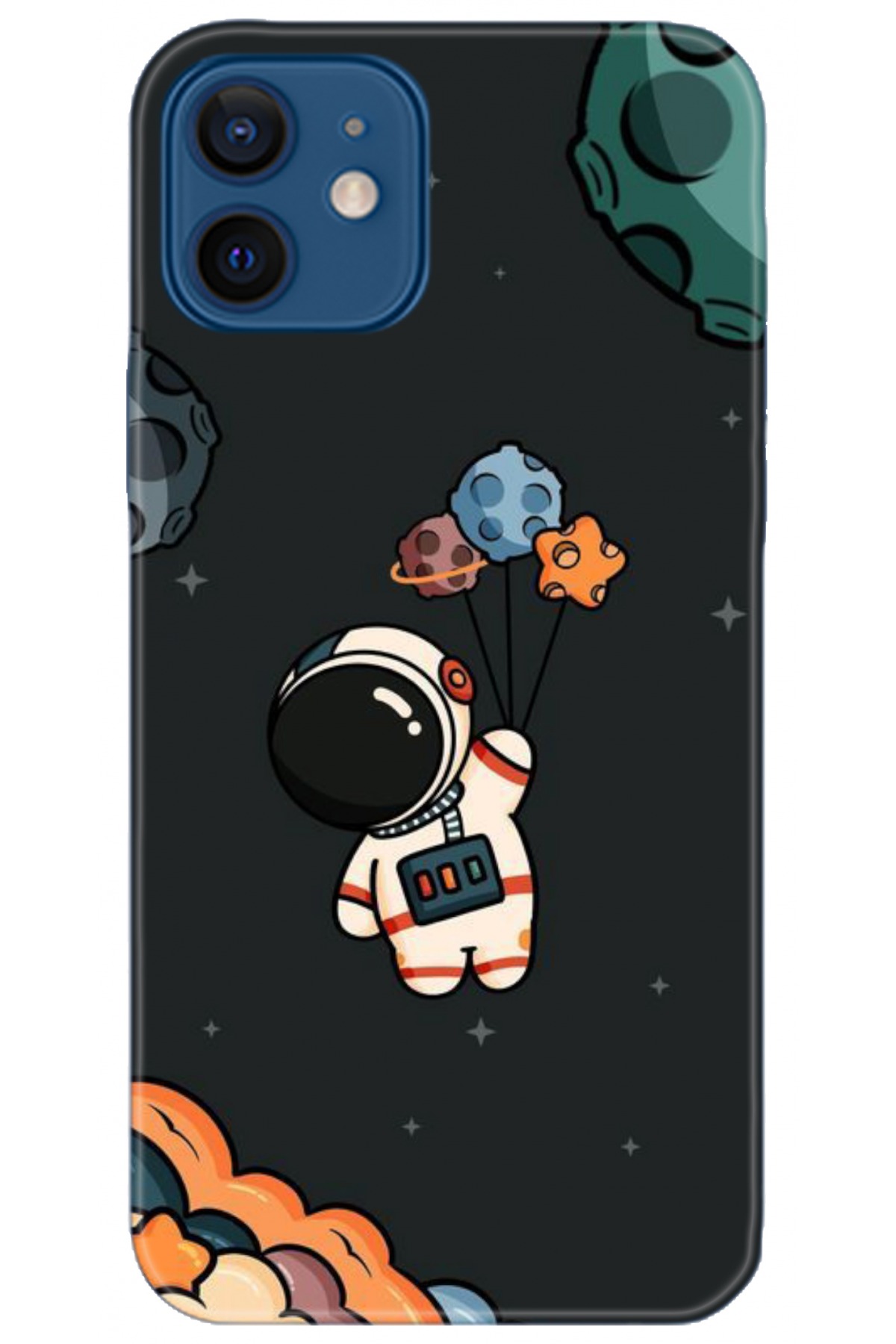 Apple iPhone 12 6.1inç Uyumlu Kılıf HD Baskılı Kılıf - Followed Institution 5069