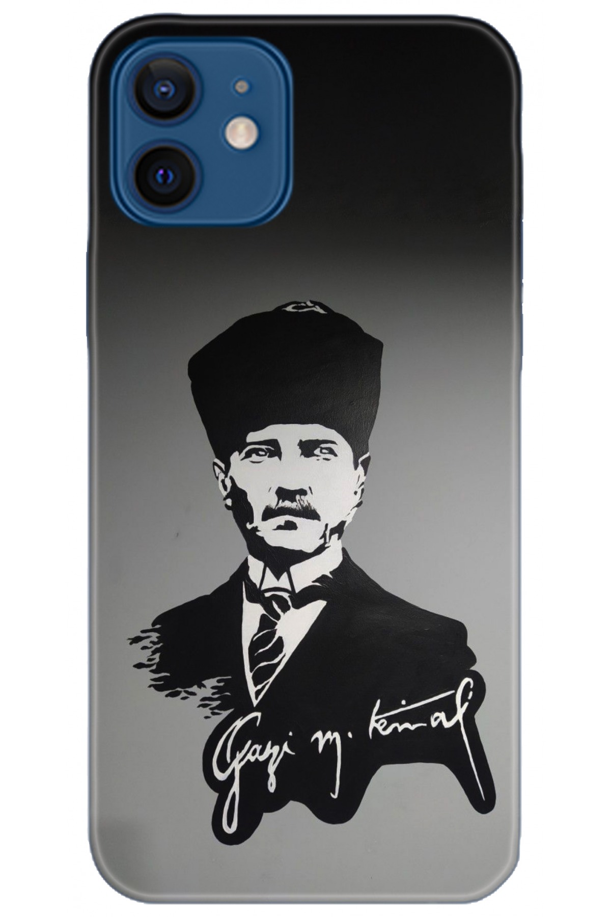 Apple iPhone 12 6.1inç Uyumlu Kılıf HD Baskılı Kılıf - Followed Institution 5112