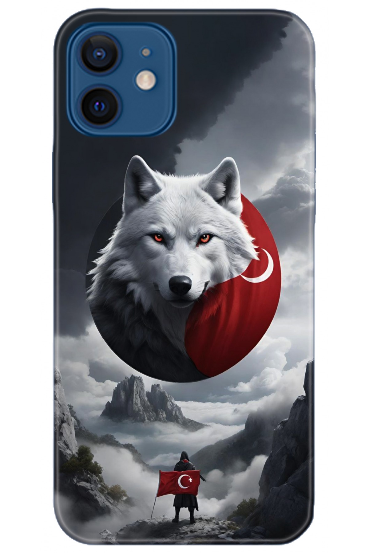 Apple iPhone 12 6.1inç Uyumlu Kılıf HD Baskılı Kılıf - Followed Institution 5189