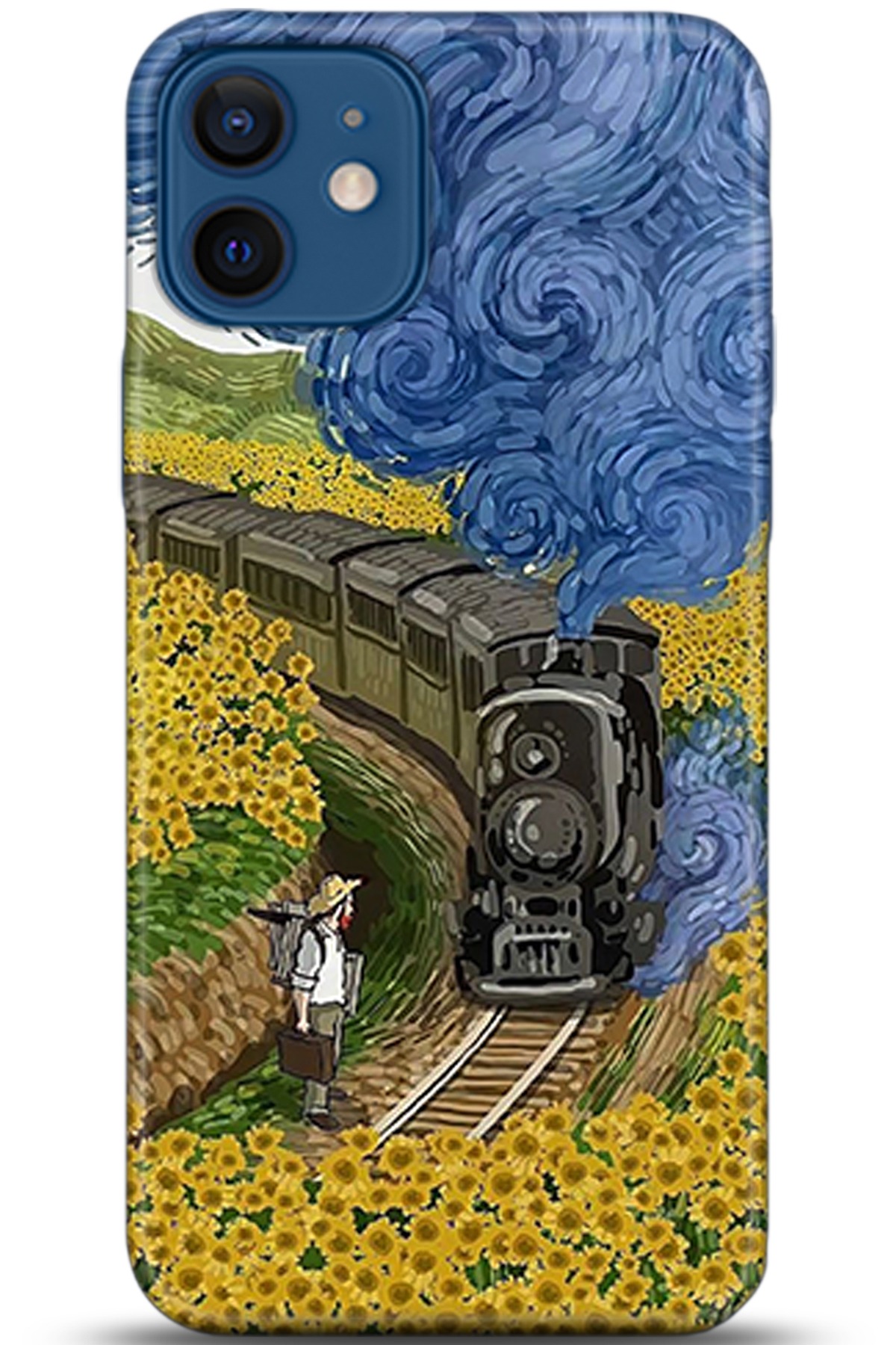 Apple iPhone 12 6.1inç Uyumlu Kılıf HD Baskılı Kılıf - Followed Institution 5344