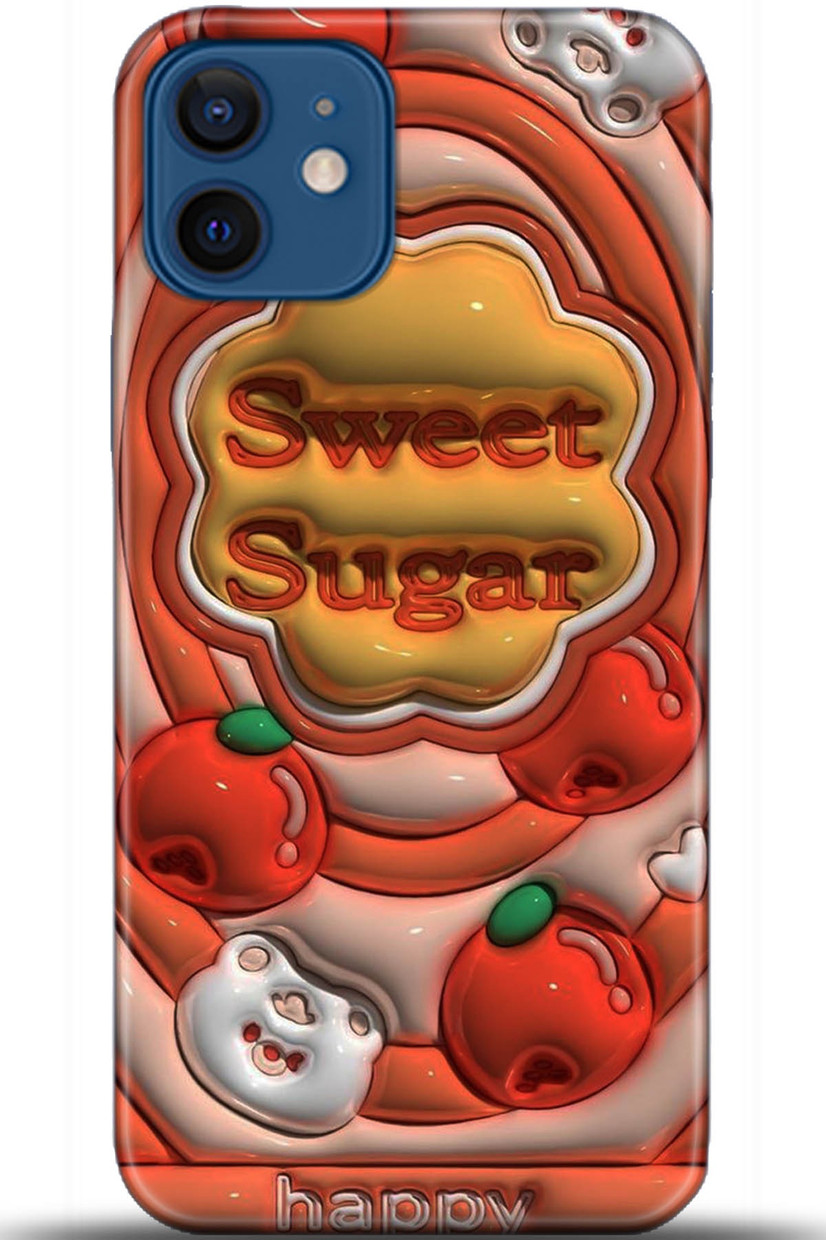 Apple iPhone 12 6.1inç Uyumlu Kılıf HD Baskılı Kılıf - Followed Institution 5392