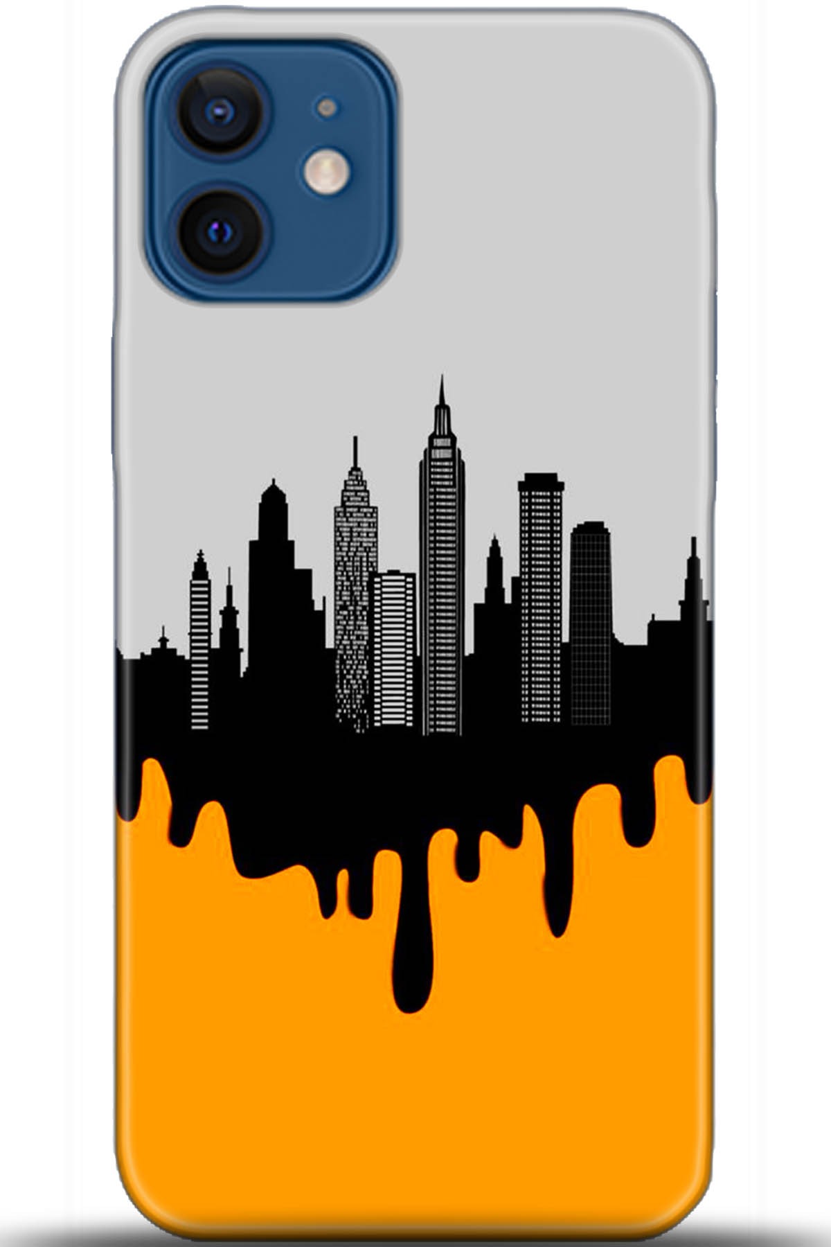 Apple iPhone 12 6.1inç Uyumlu Kılıf HD Baskılı Kılıf - Followed Institution 5394