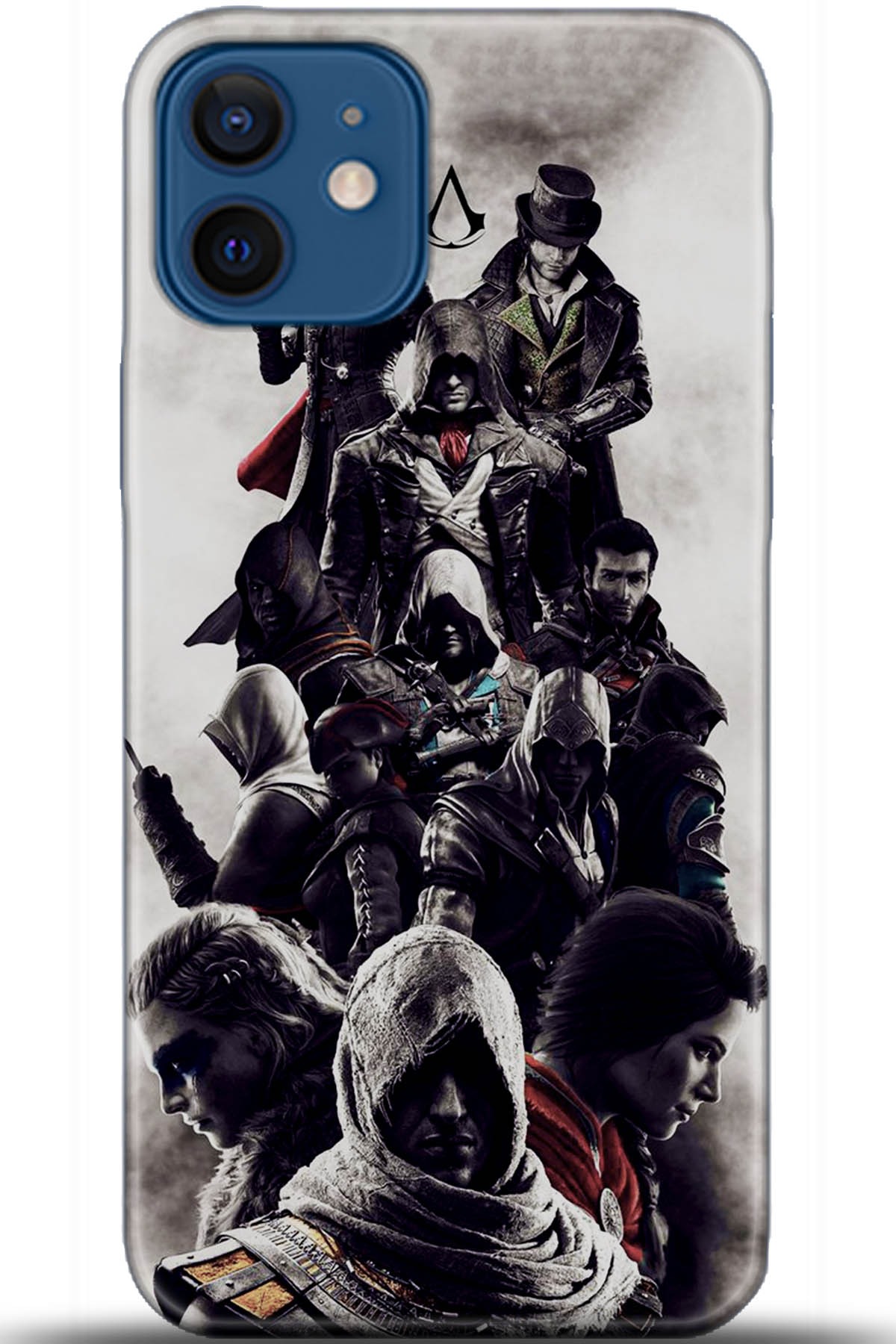 Apple iPhone 12 6.1inç Uyumlu Kılıf HD Baskılı Kılıf - Followed Institution 5426