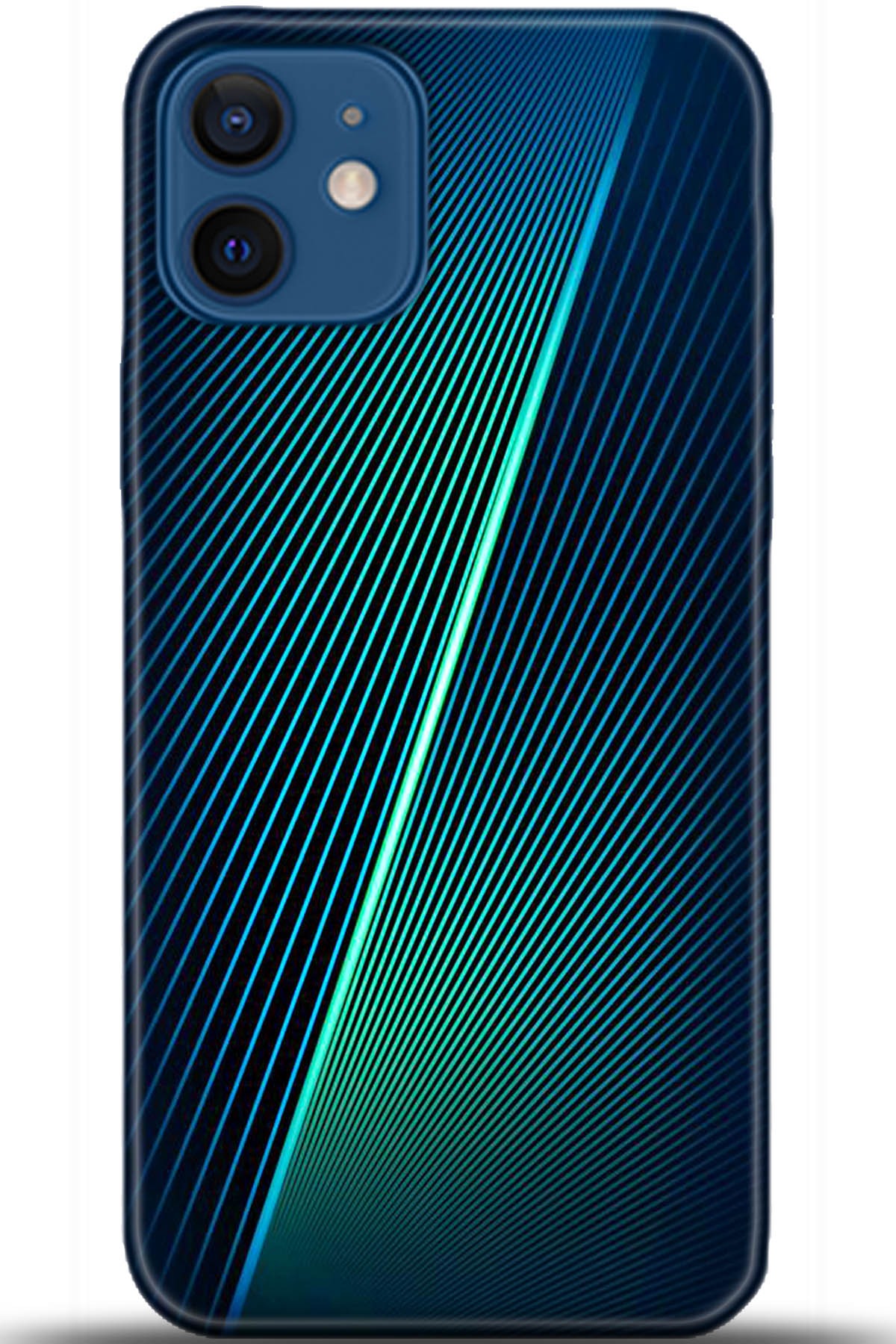 Apple iPhone 12 6.1inç Uyumlu Kılıf HD Baskılı Kılıf - Followed Institution 5495