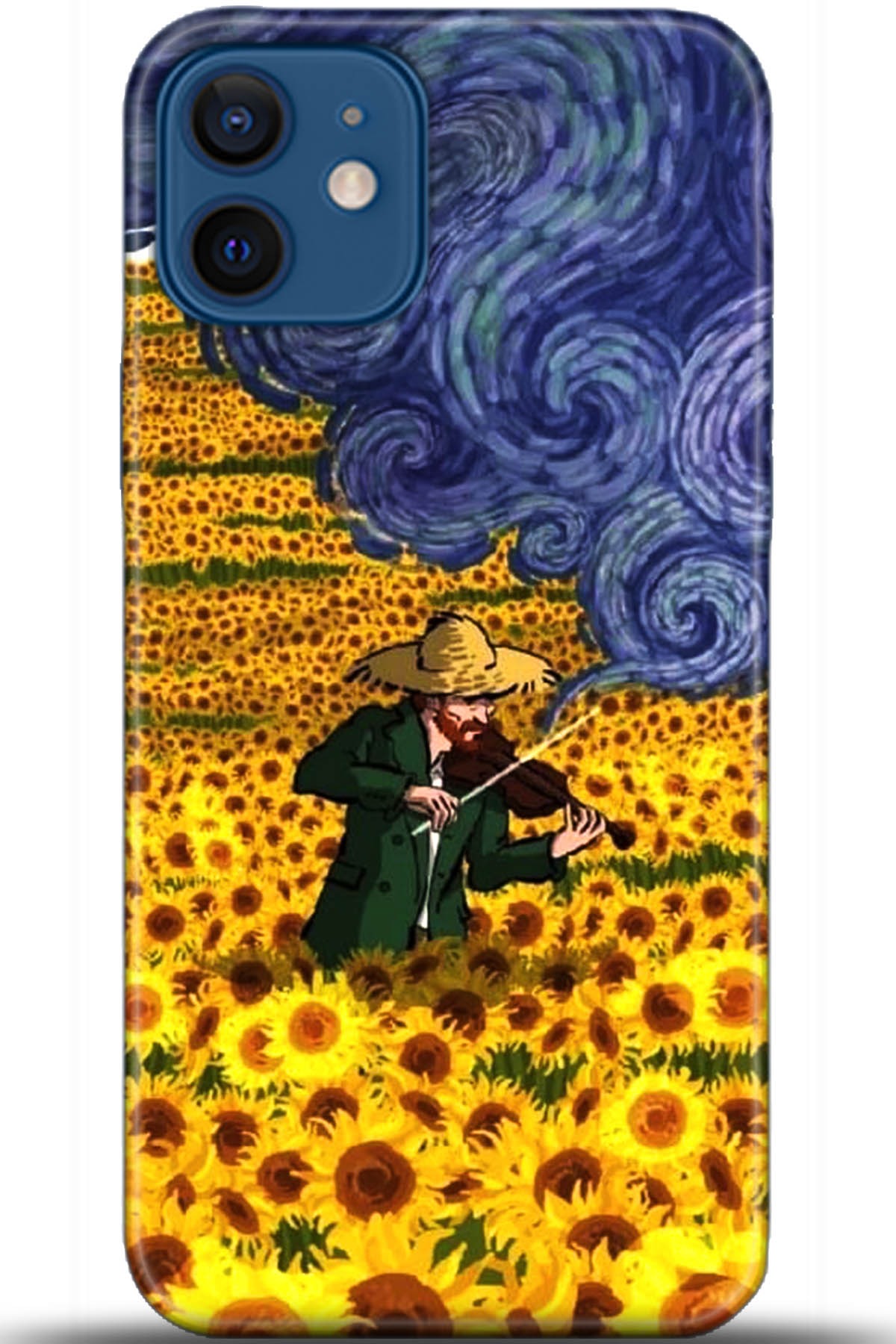 Apple iPhone 12 6.1inç Uyumlu Kılıf HD Baskılı Kılıf - Followed Institution 5503