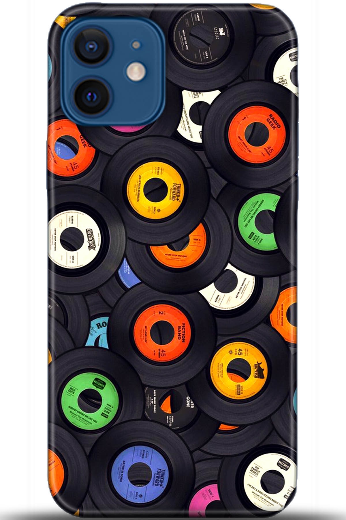 Apple iPhone 12 6.1inç Uyumlu Kılıf HD Baskılı Kılıf - Followed Institution 5505