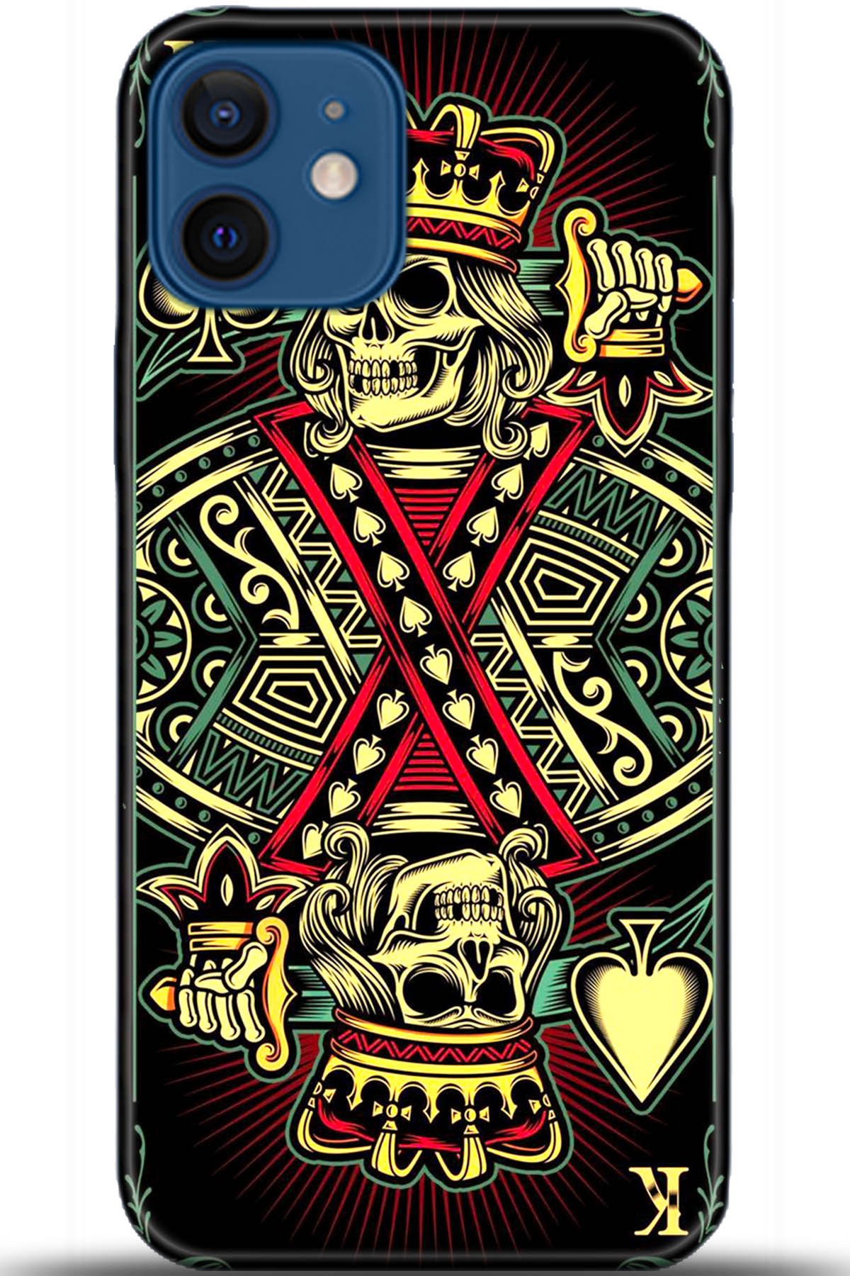 Apple iPhone 12 6.1inç Uyumlu Kılıf HD Baskılı Kılıf - Followed Institution 5553