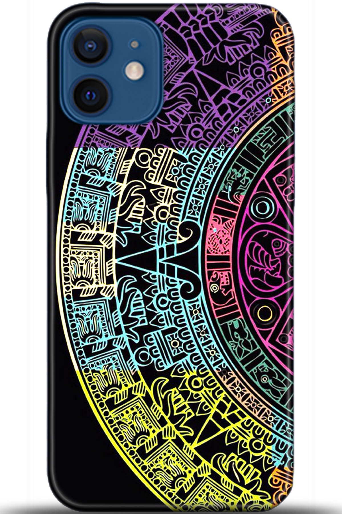 Apple iPhone 12 6.1inç Uyumlu Kılıf HD Baskılı Kılıf - Followed Institution 5554