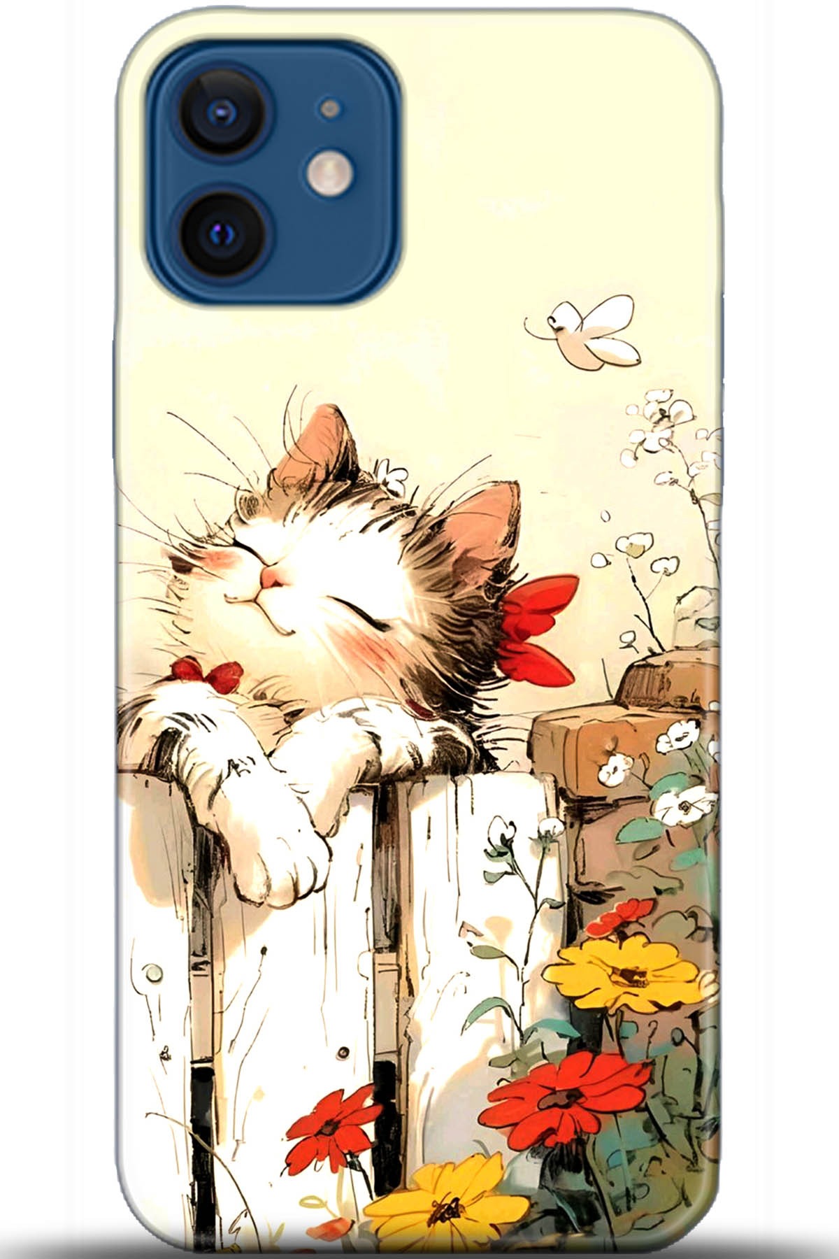 Apple iPhone 12 6.1inç Uyumlu Kılıf HD Baskılı Kılıf - Followed Institution 5651