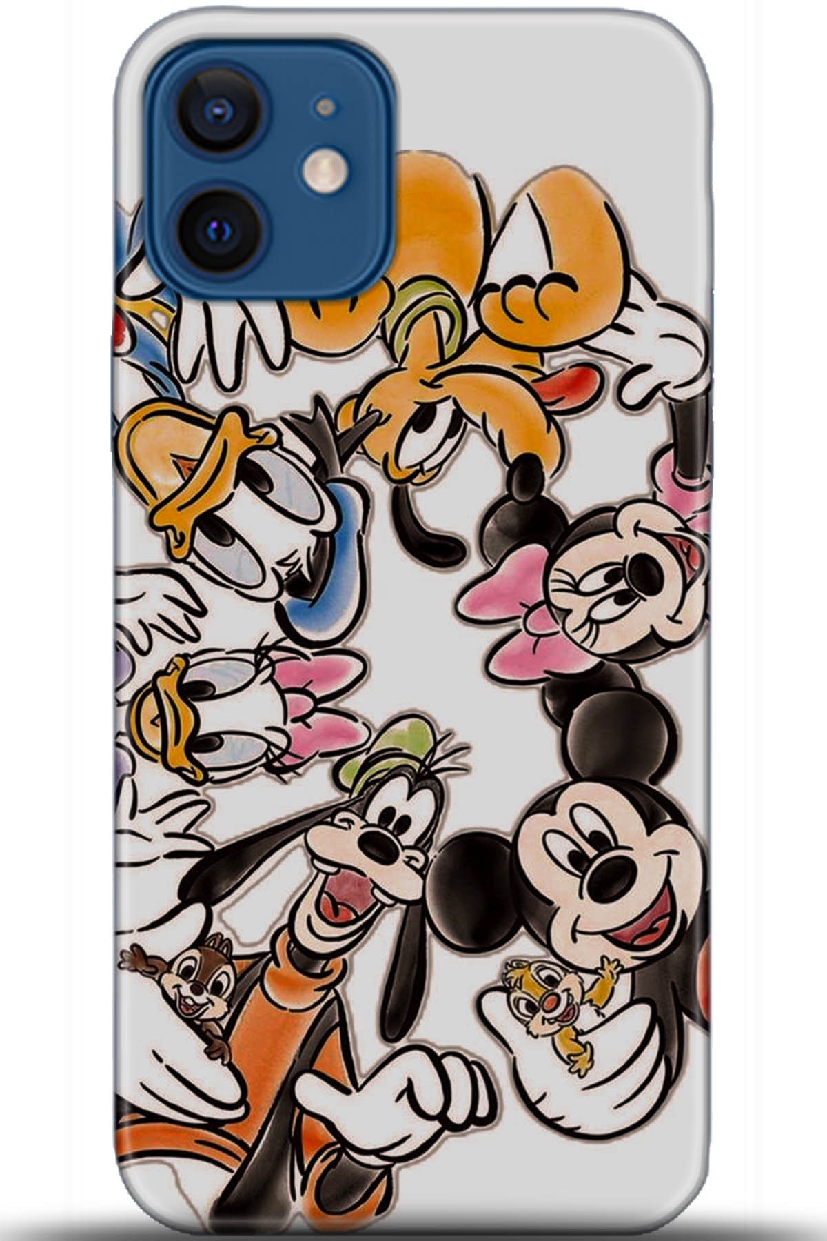 Apple iPhone 12 6.1inç Uyumlu Kılıf HD Baskılı Kılıf - Followed Institution 5683