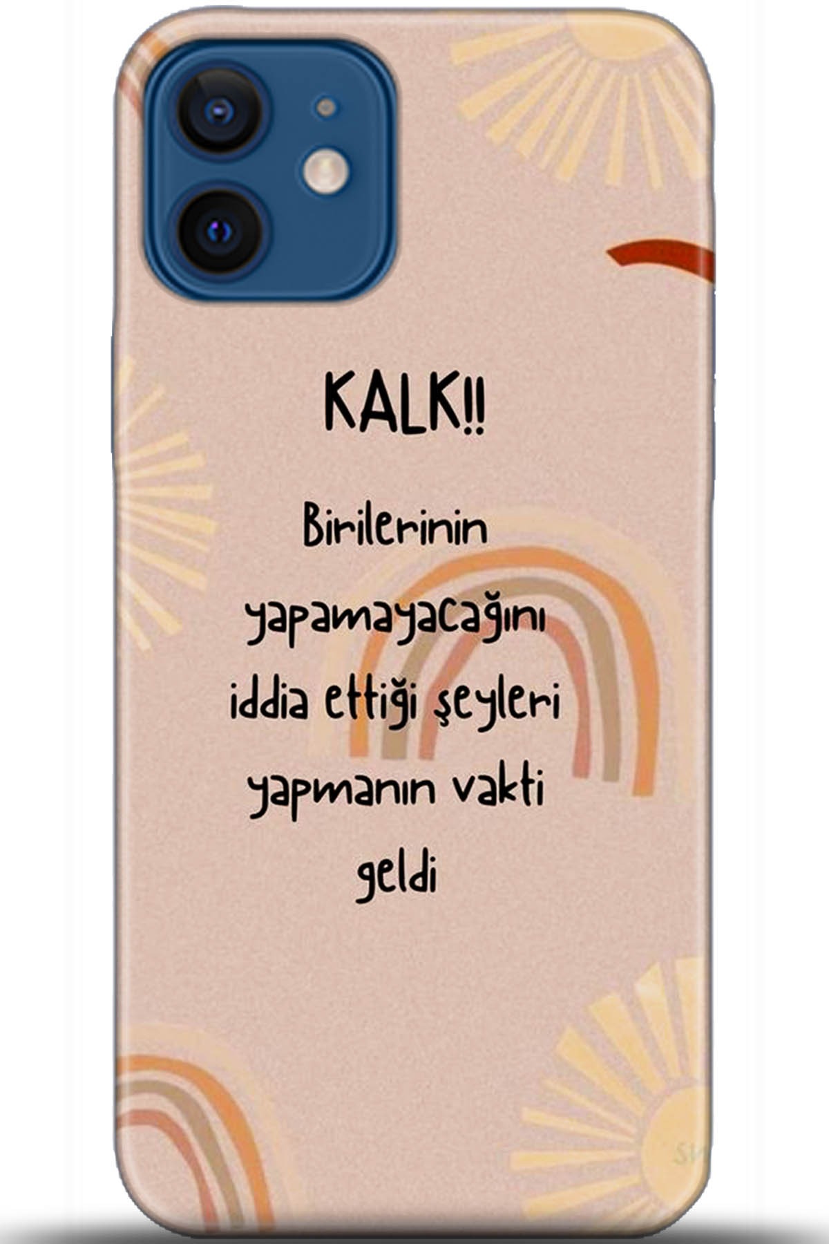 Apple iPhone 12 6.1inç Uyumlu Kılıf HD Baskılı Kılıf - Followed Institution 5688