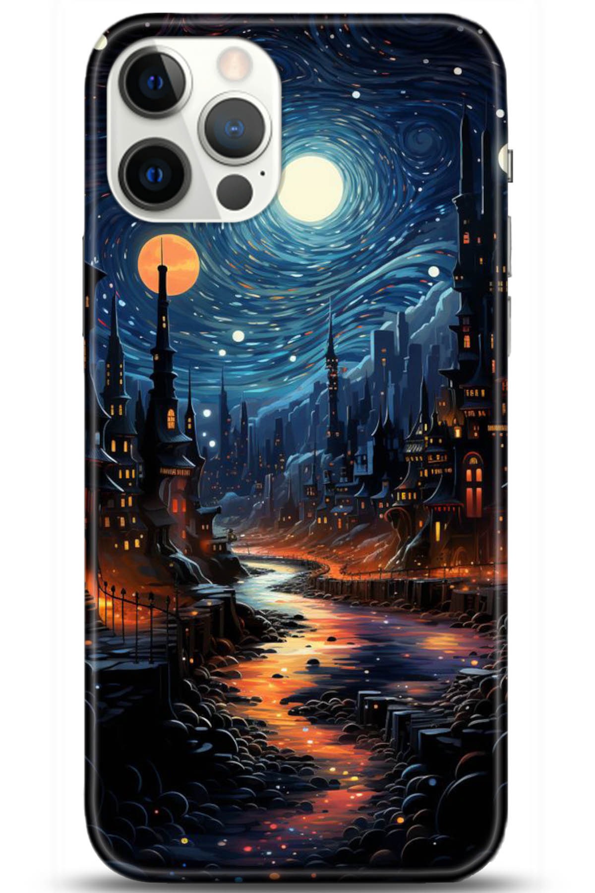 Apple iPhone 12 Pro 6.1inç Kılıf HD Baskılı Kılıf - Followed Institution 5126