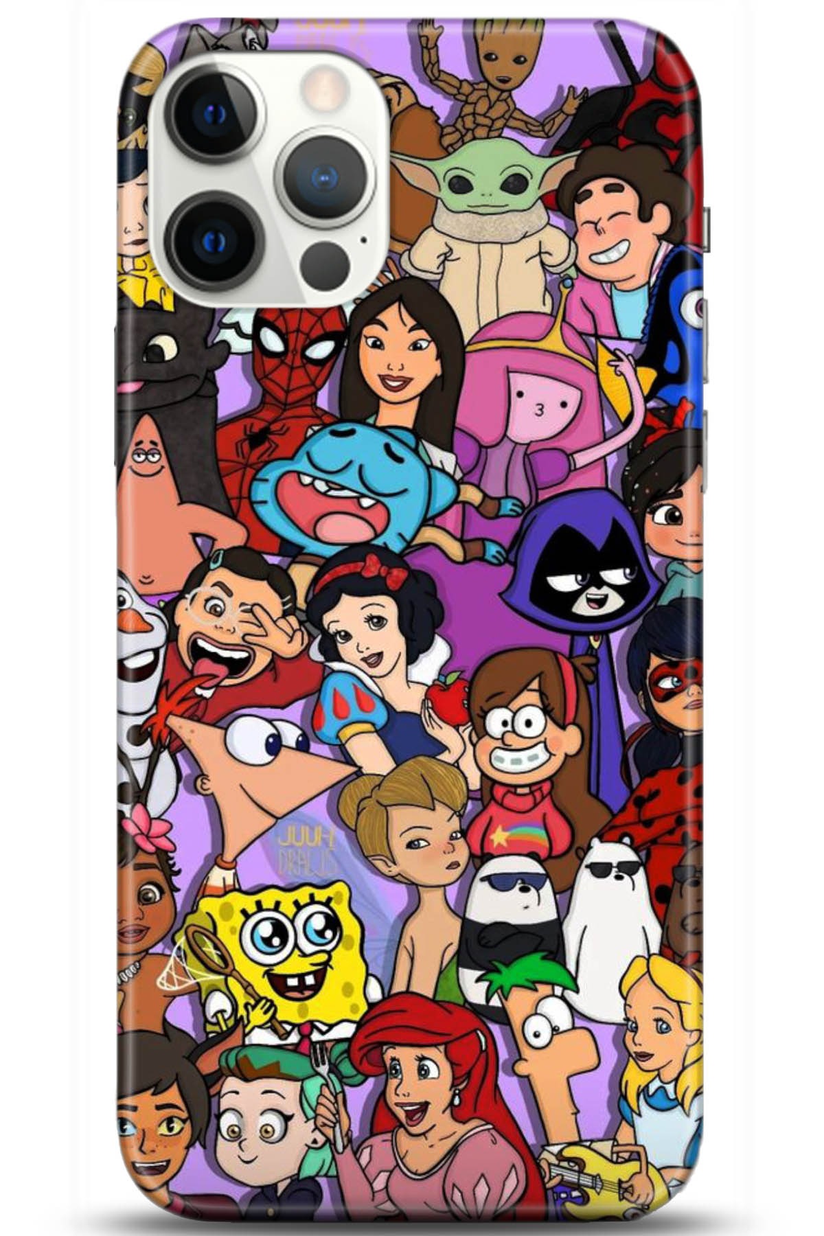 Apple iPhone 12 Pro 6.1inç Kılıf HD Baskılı Kılıf - Followed Institution 5168