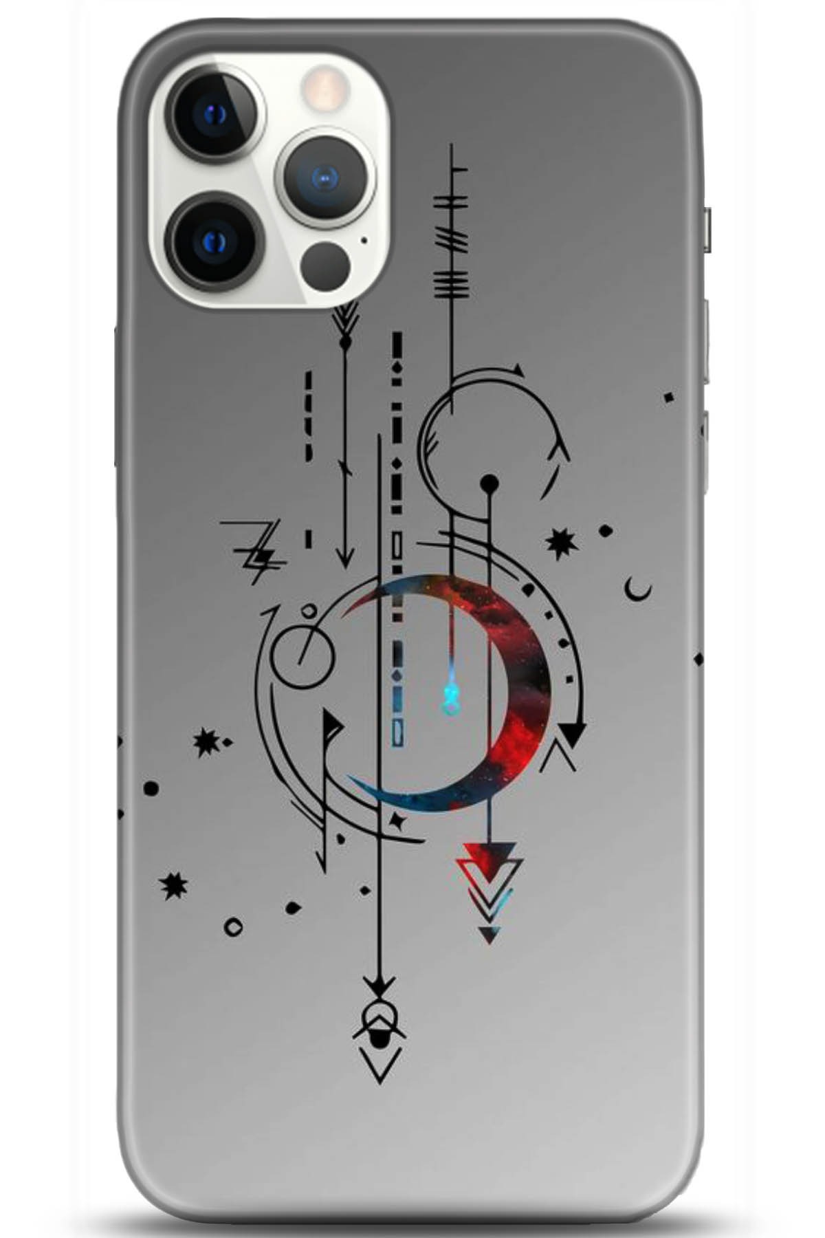 Apple iPhone 12 Pro 6.1inç Kılıf HD Baskılı Kılıf - Followed Institution 5182