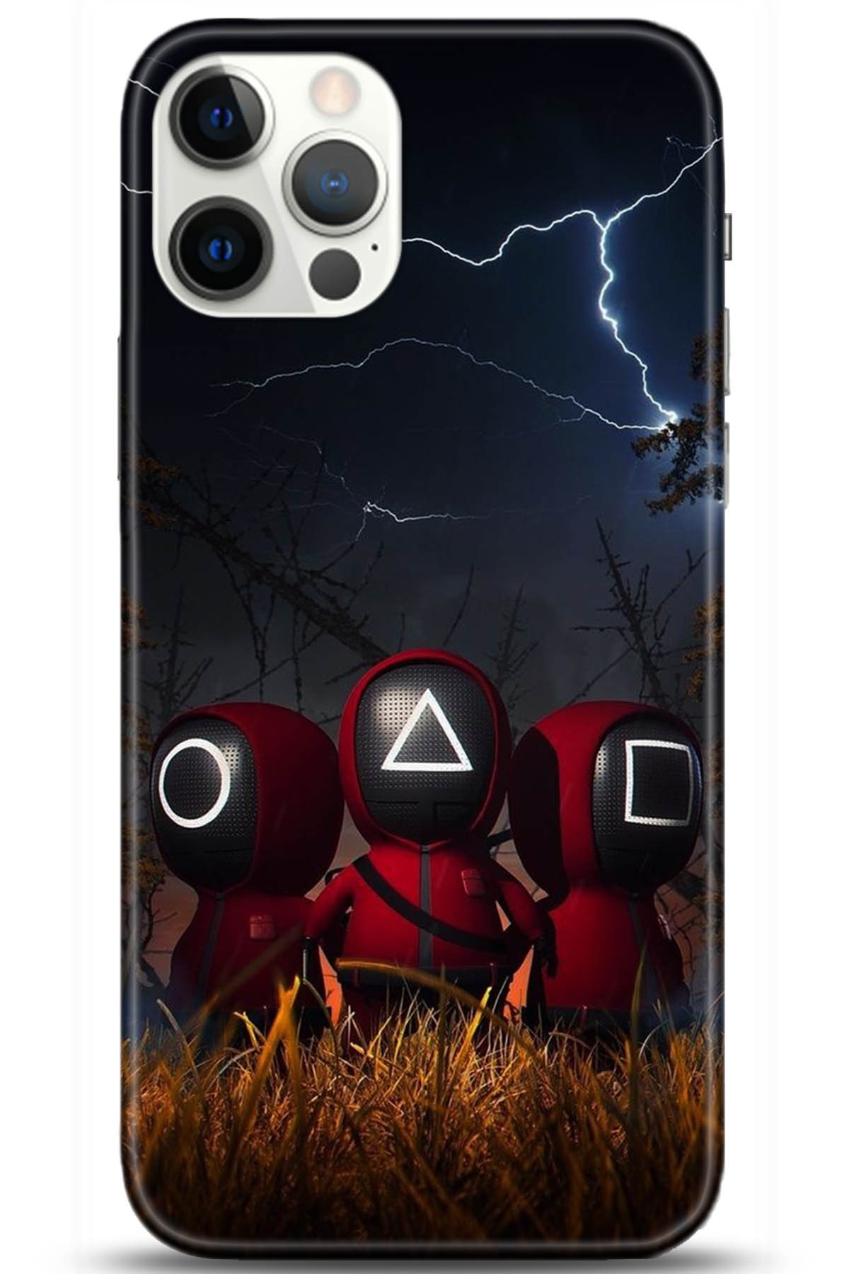 Apple iPhone 12 Pro 6.1inç Kılıf HD Baskılı Kılıf - Followed Institution 5290