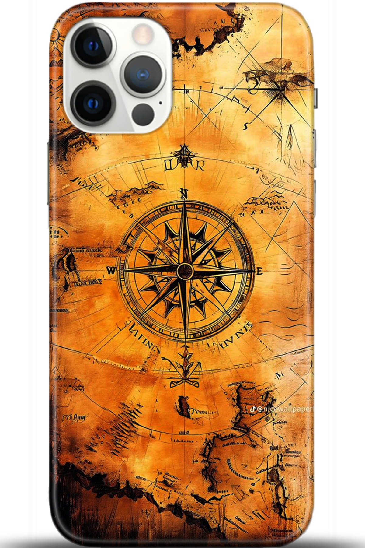 Apple iPhone 12 Pro 6.1inç Kılıf HD Baskılı Kılıf - Followed Institution 5383