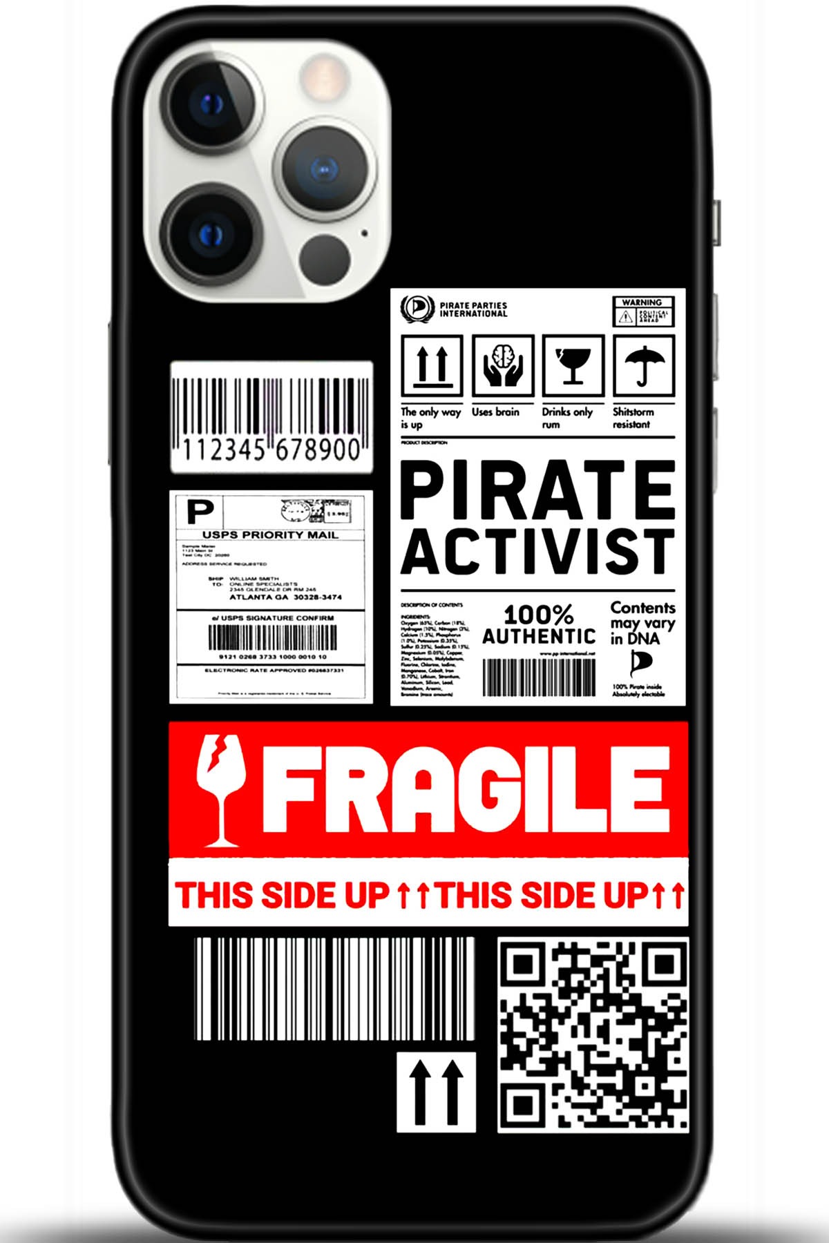 Apple iPhone 12 Pro 6.1inç Kılıf HD Baskılı Kılıf - Followed Institution 5447