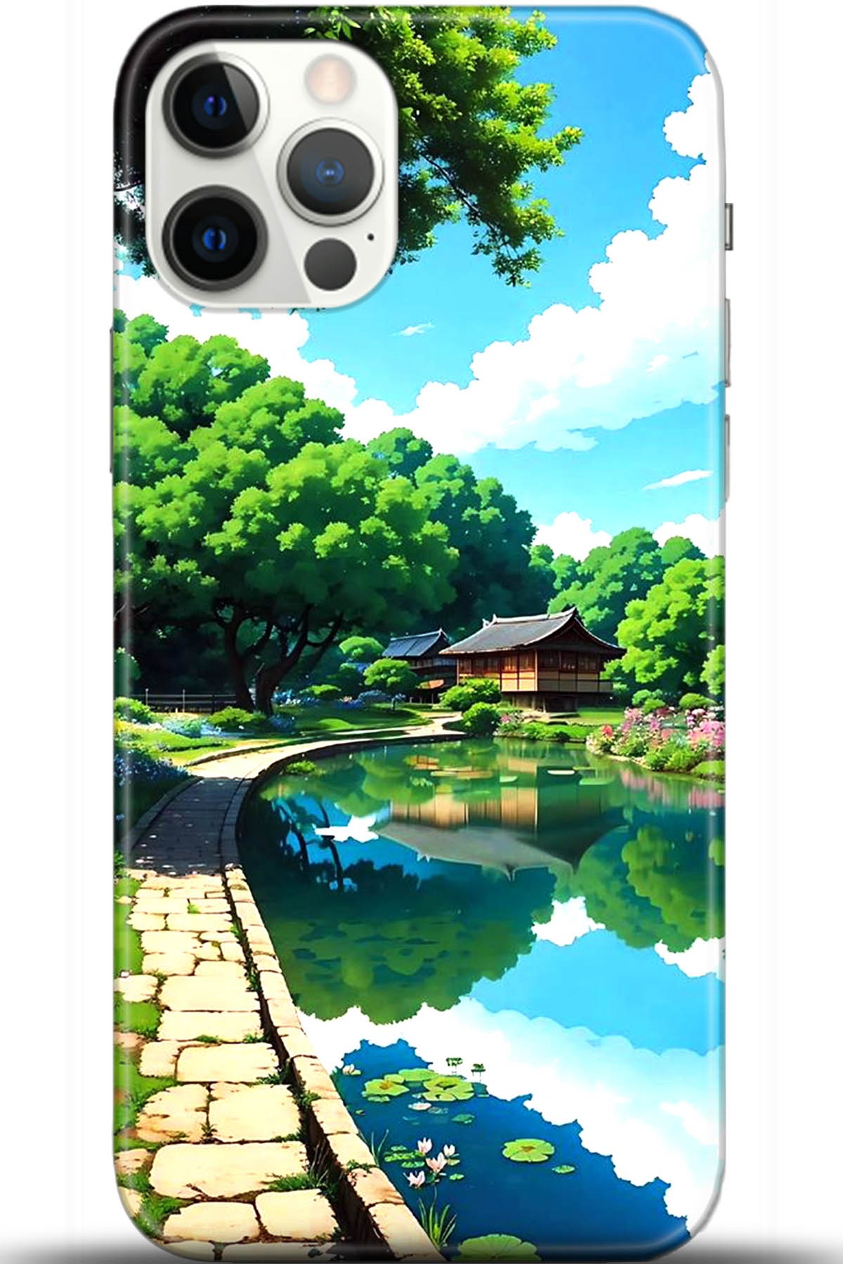 Apple iPhone 12 Pro 6.1inç Kılıf HD Baskılı Kılıf - Followed Institution 5463