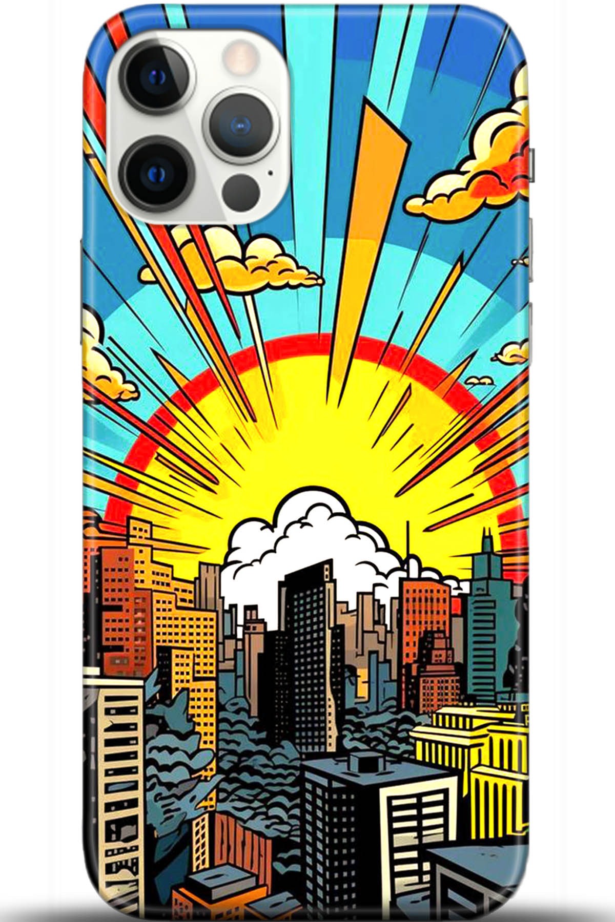 Apple iPhone 12 Pro 6.1inç Kılıf HD Baskılı Kılıf - Followed Institution 5571