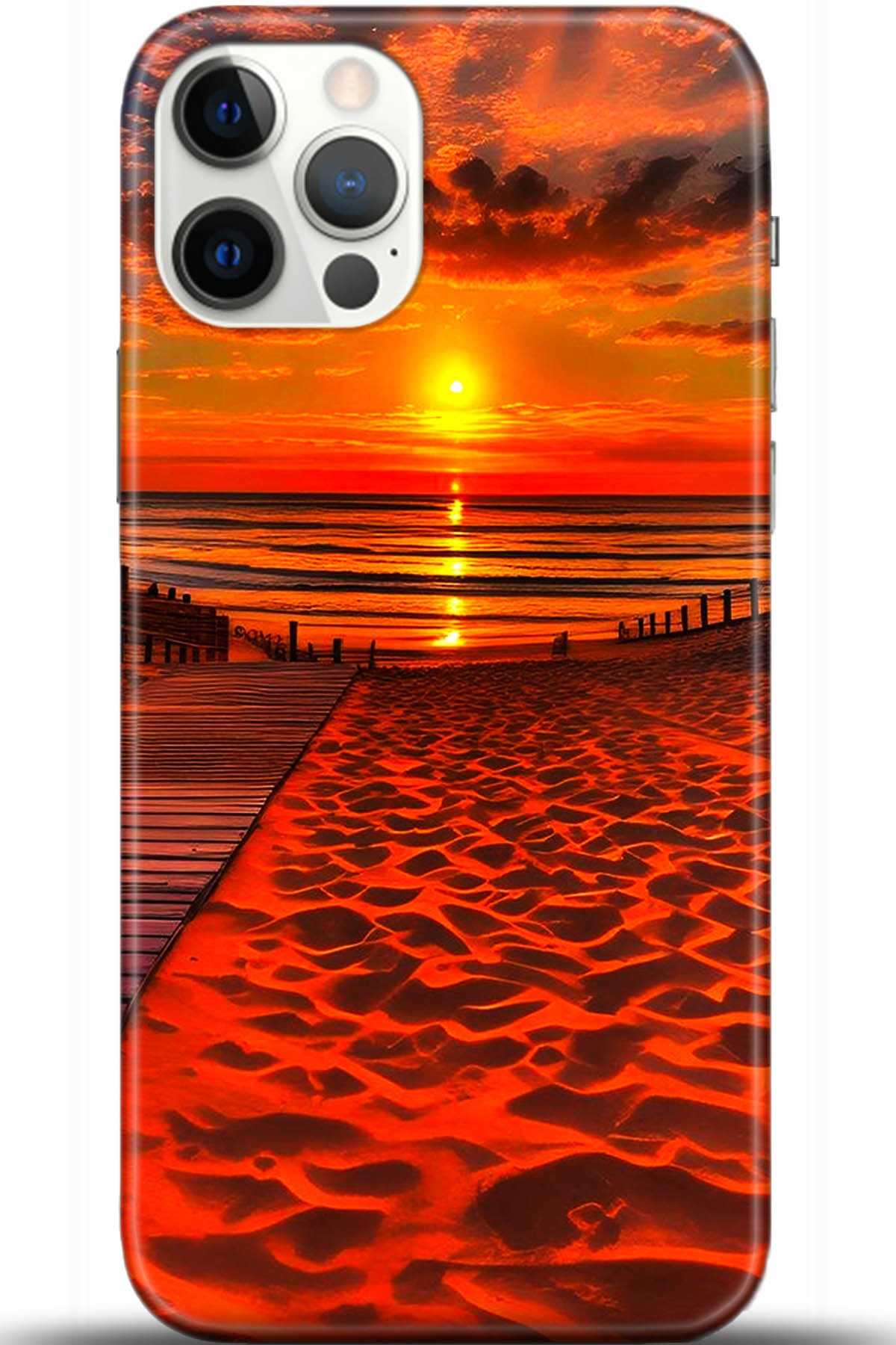 Apple iPhone 12 Pro 6.1inç Kılıf HD Baskılı Kılıf - Followed Institution 5600