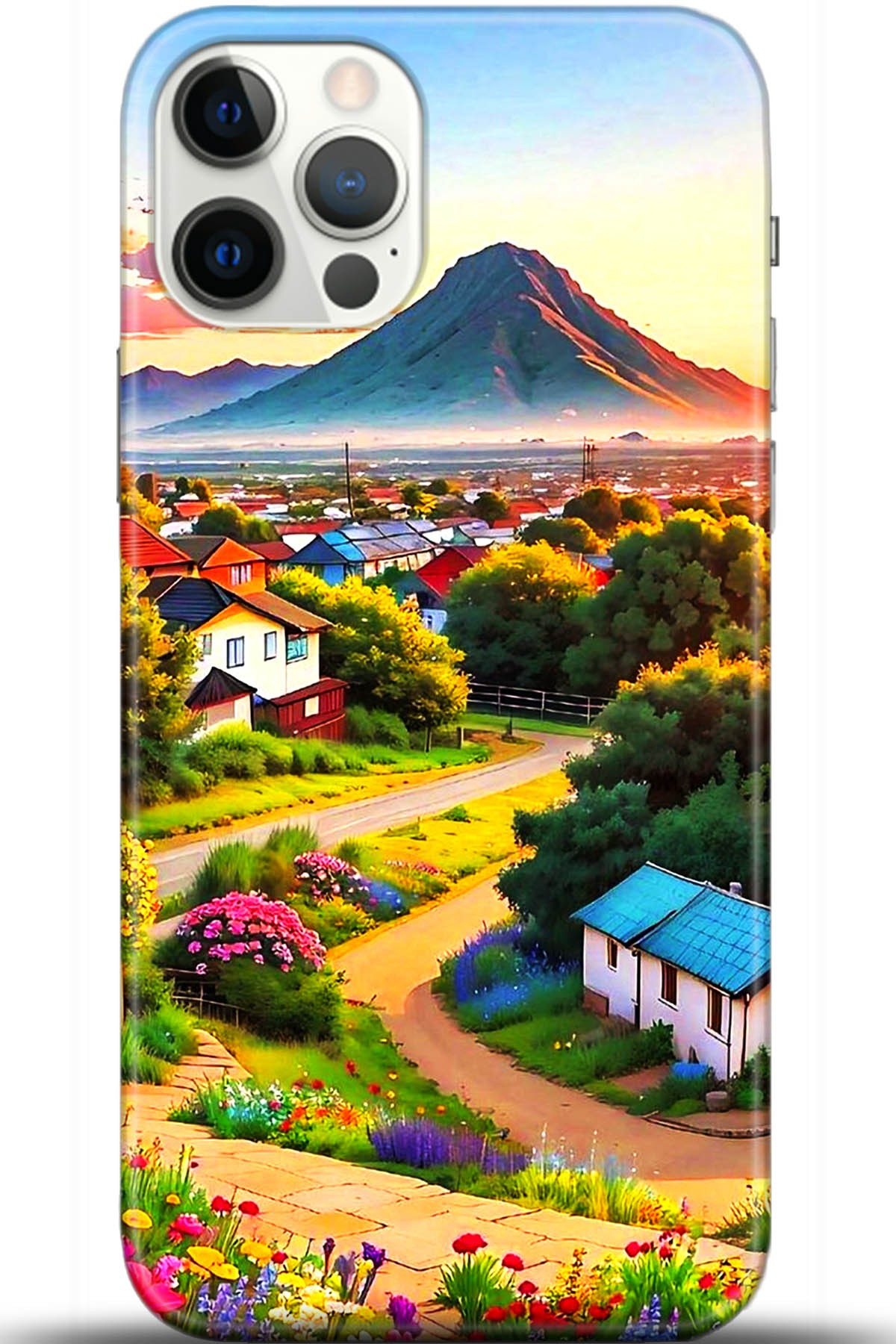 Apple iPhone 12 Pro 6.1inç Kılıf HD Baskılı Kılıf - Followed Institution 5605