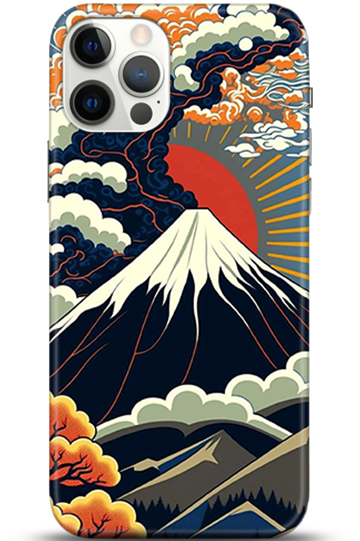 Apple iPhone 12 Pro 6.1inç Uyumlu Kılıf HD Baskılı Kılıf - Followed Institution 5342