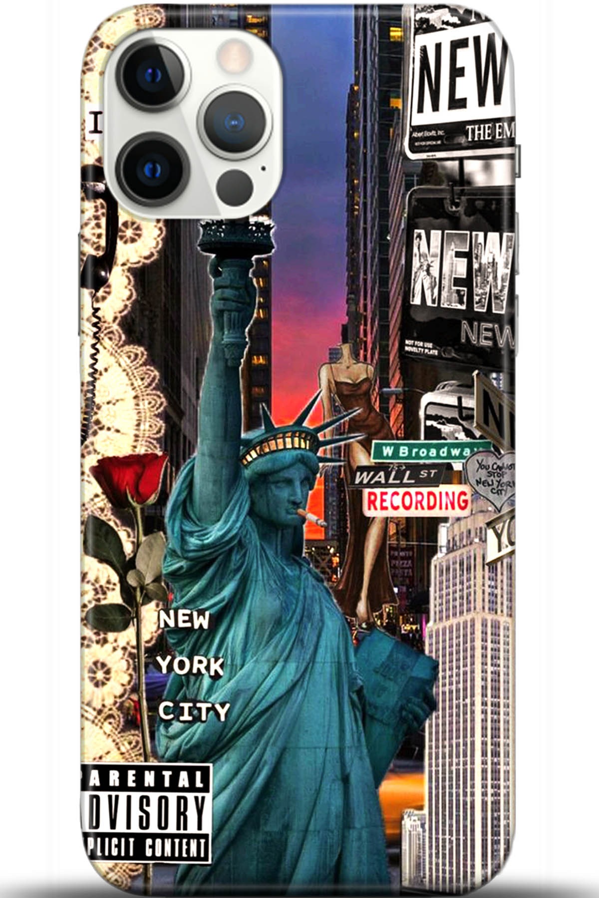 Apple iPhone 12 Pro 6.1inç Uyumlu Kılıf HD Baskılı Kılıf - Followed Institution 5618