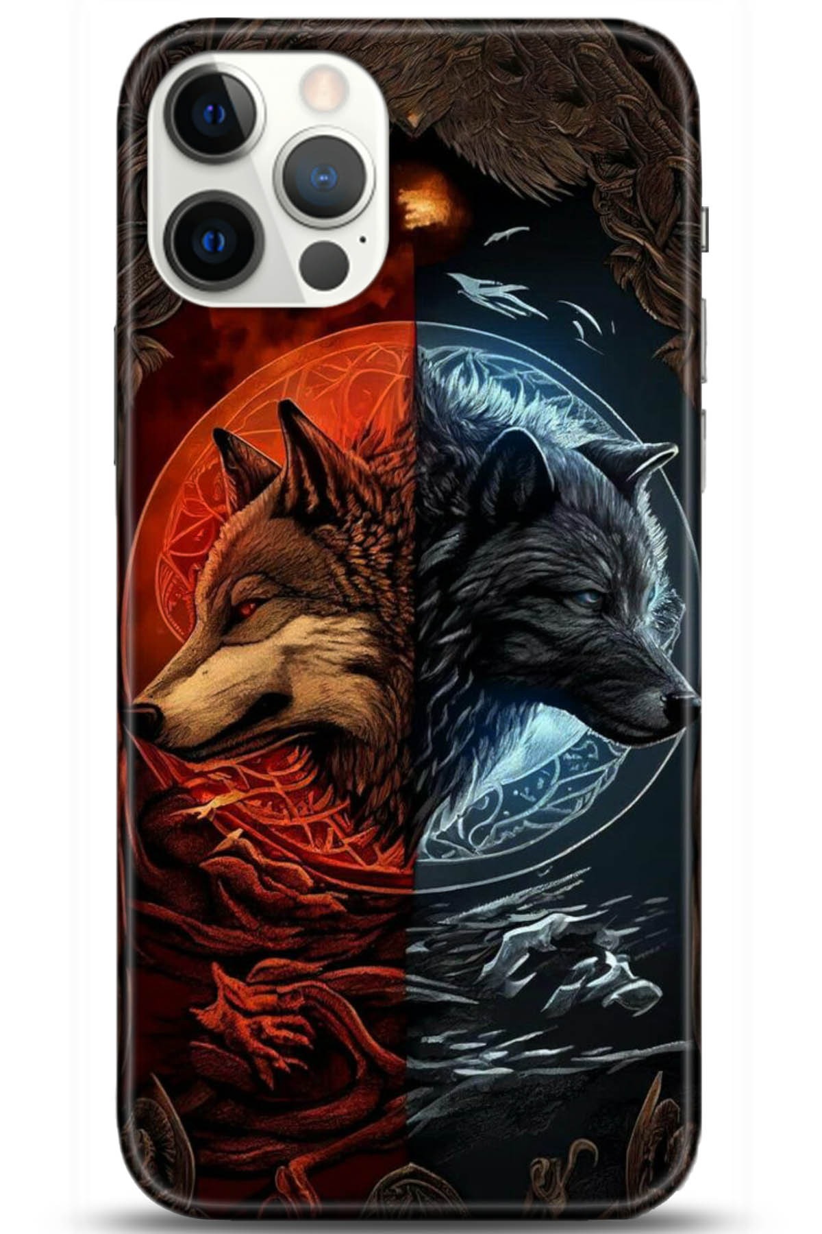 Apple iPhone 12 Pro Max 6.7inç Kılıf HD Baskılı Kılıf - Followed Institution 5136