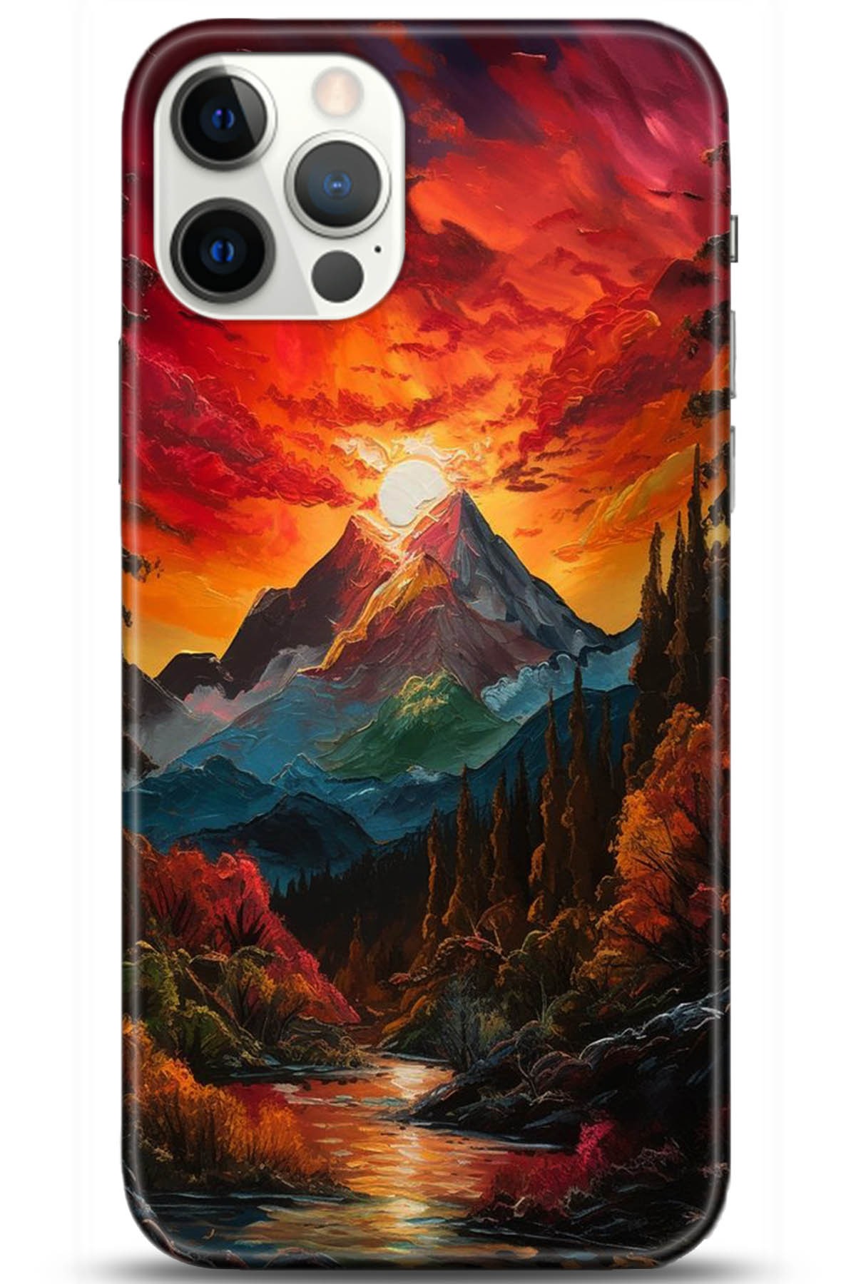 Apple iPhone 12 Pro Max 6.7inç Kılıf HD Baskılı Kılıf - Followed Institution 5224