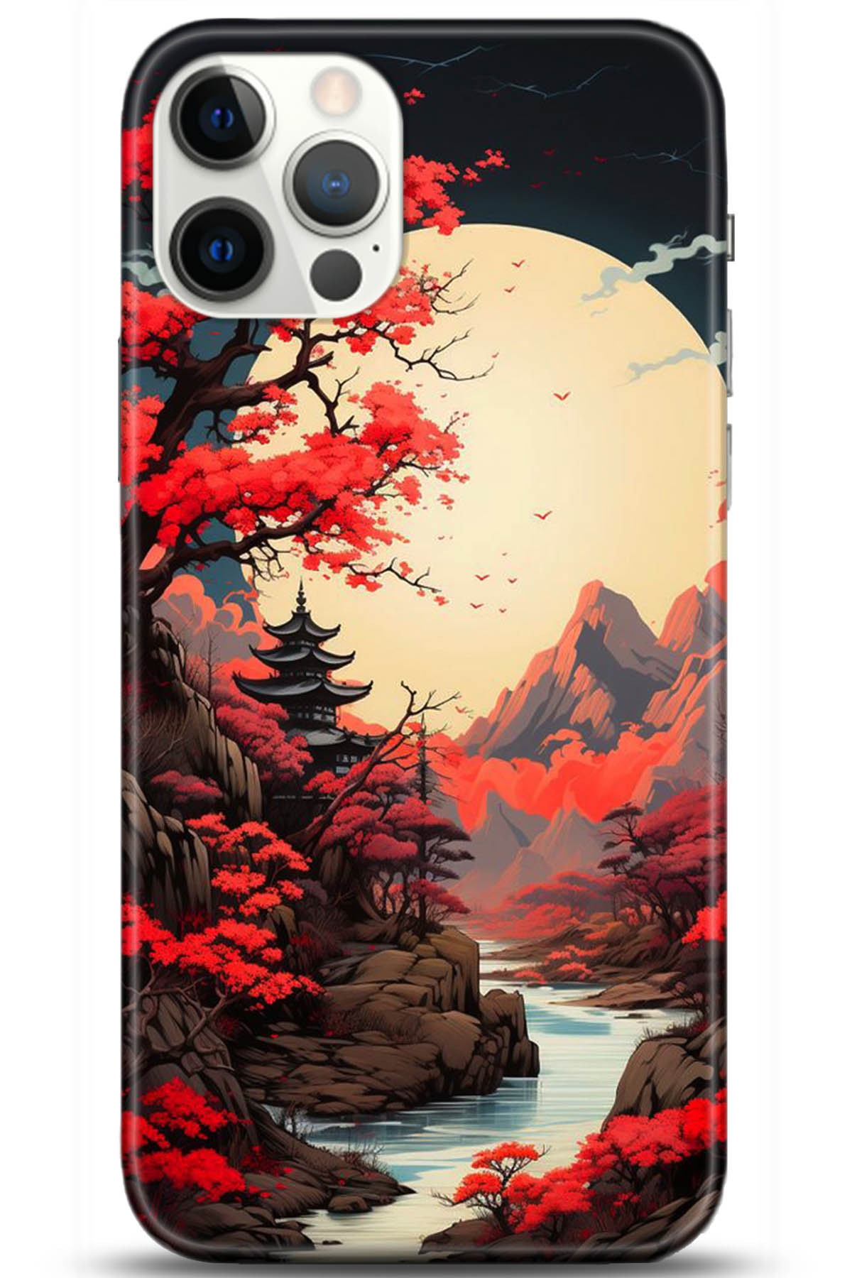 Apple iPhone 12 Pro Max 6.7inç Kılıf HD Baskılı Kılıf - Followed Institution 5242