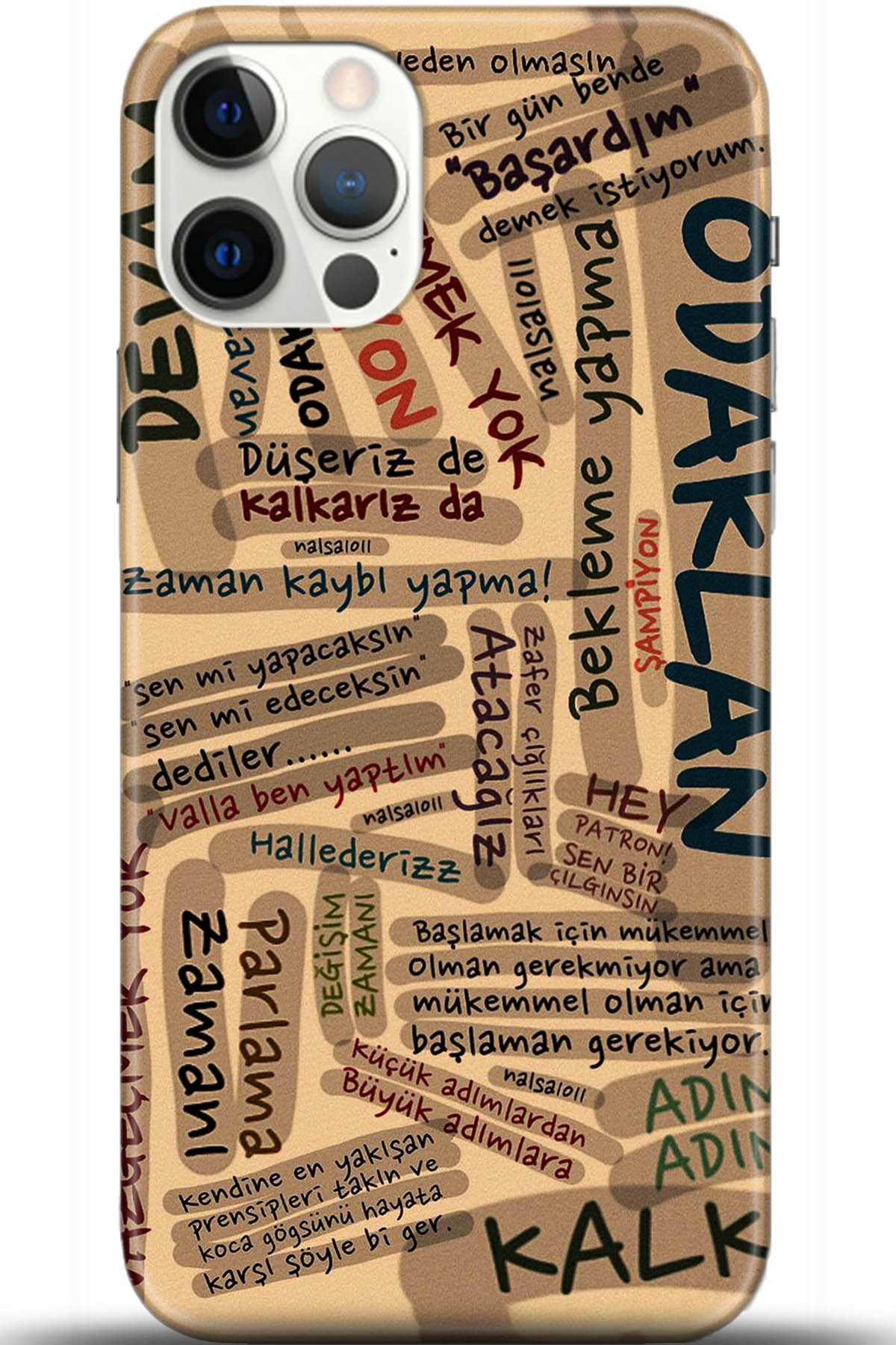 Apple iPhone 12 Pro Max 6.7inç Kılıf HD Baskılı Kılıf - Followed Institution 5586