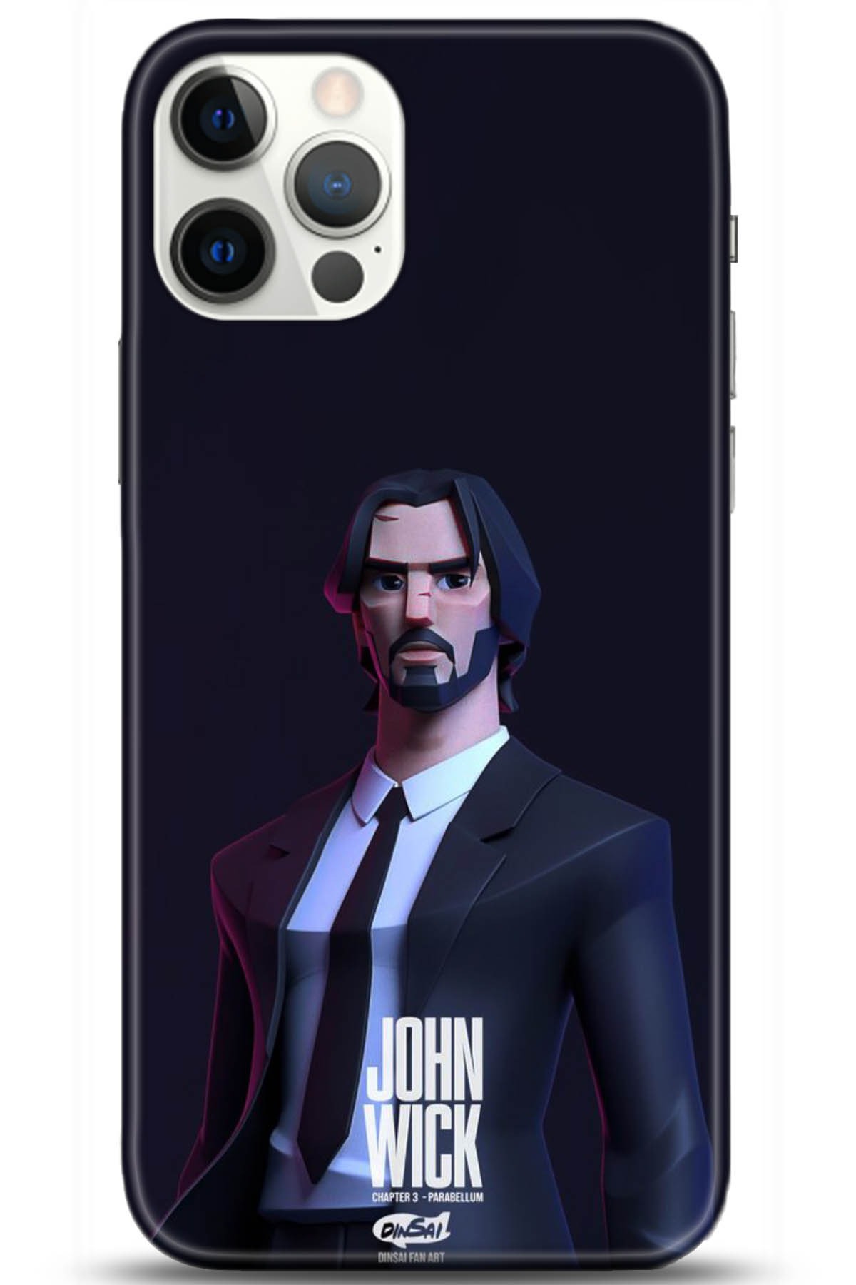 Apple iPhone 12 Pro Max 6.7inç Uyumlu Kılıf HD Baskılı Kılıf - Followed Institution 5018