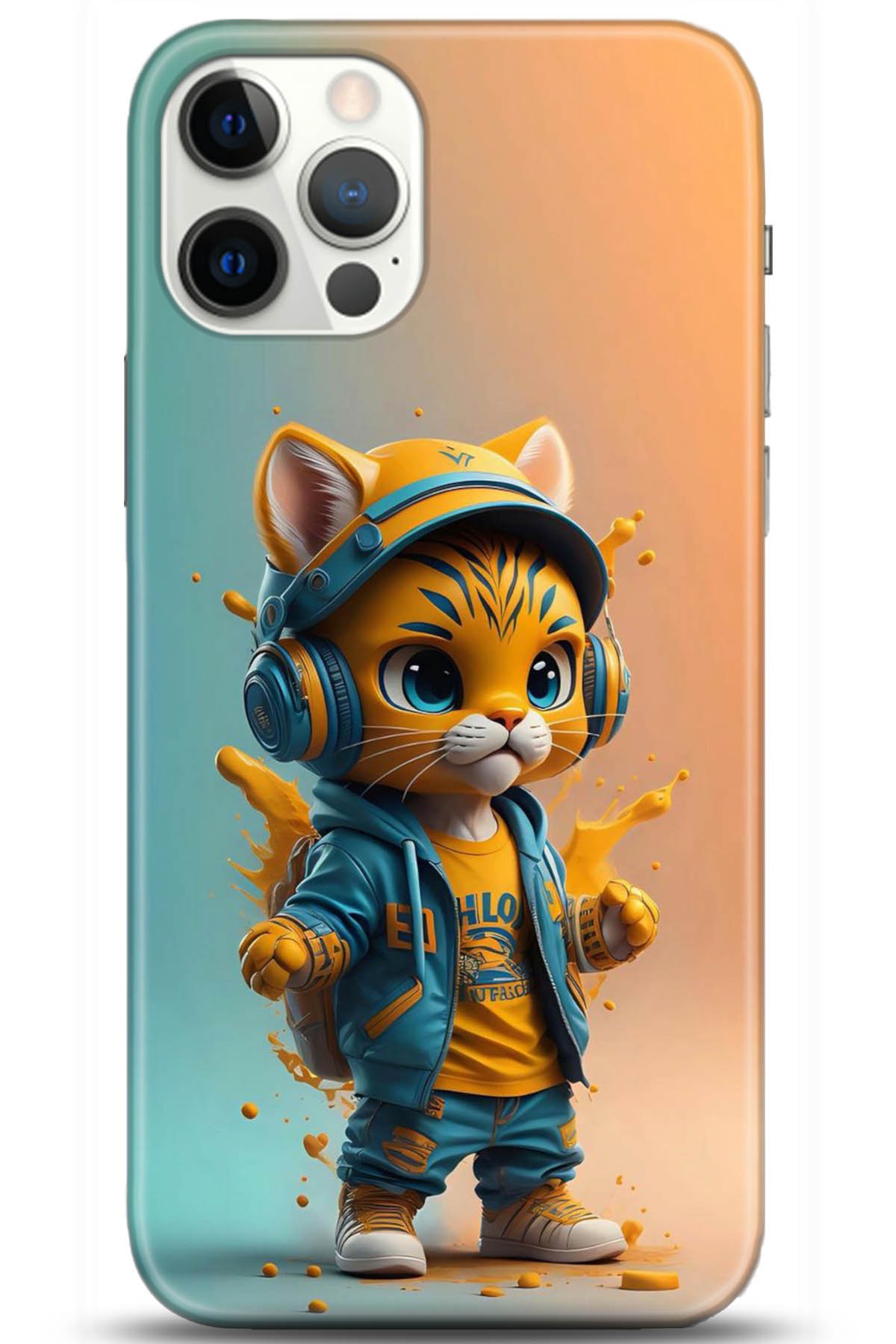 Apple iPhone 12 Pro Max 6.7inç Uyumlu Kılıf HD Baskılı Kılıf - Followed Institution 5101