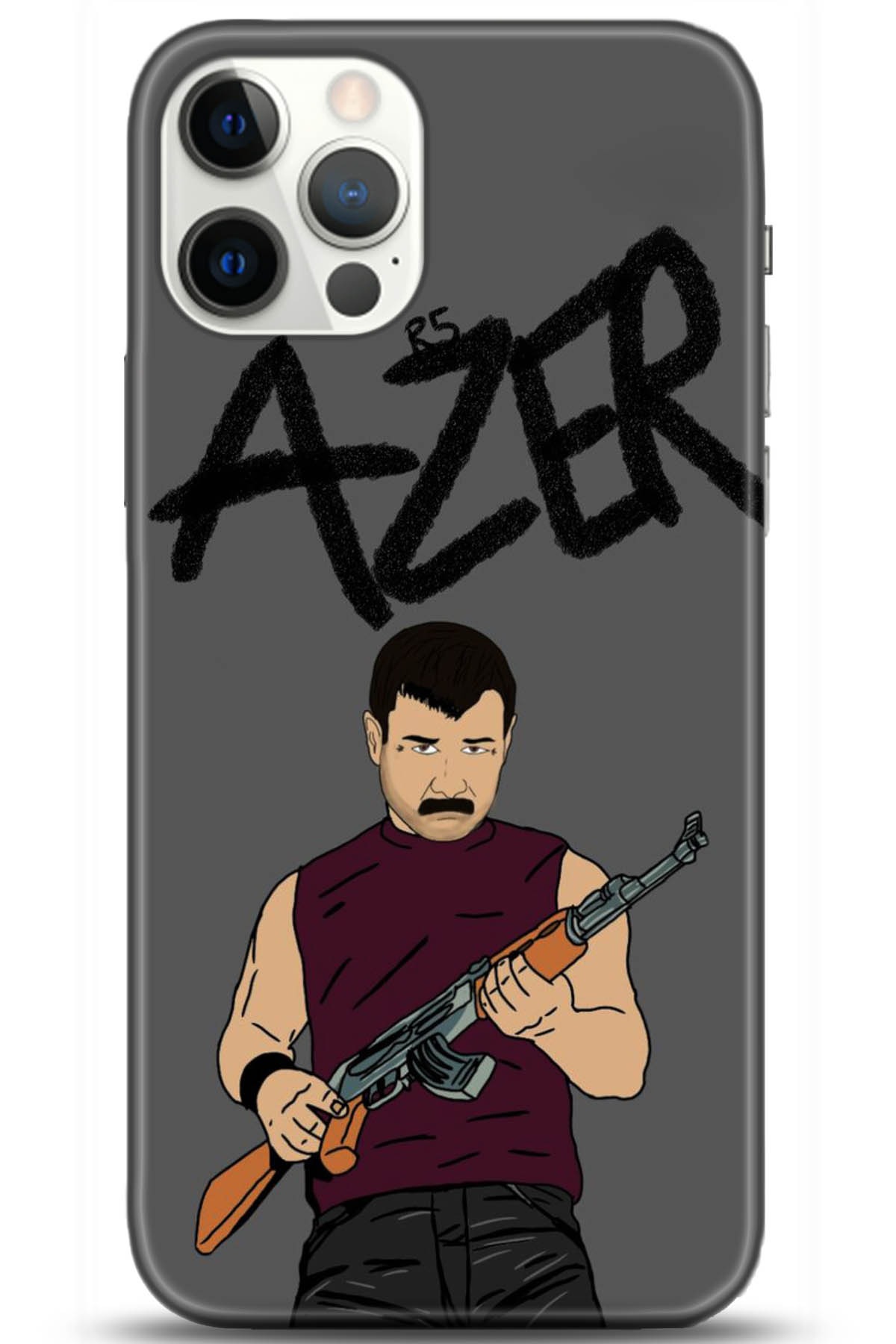 Apple iPhone 12 Pro Max 6.7inç Uyumlu Kılıf HD Baskılı Kılıf - Followed Institution 5128