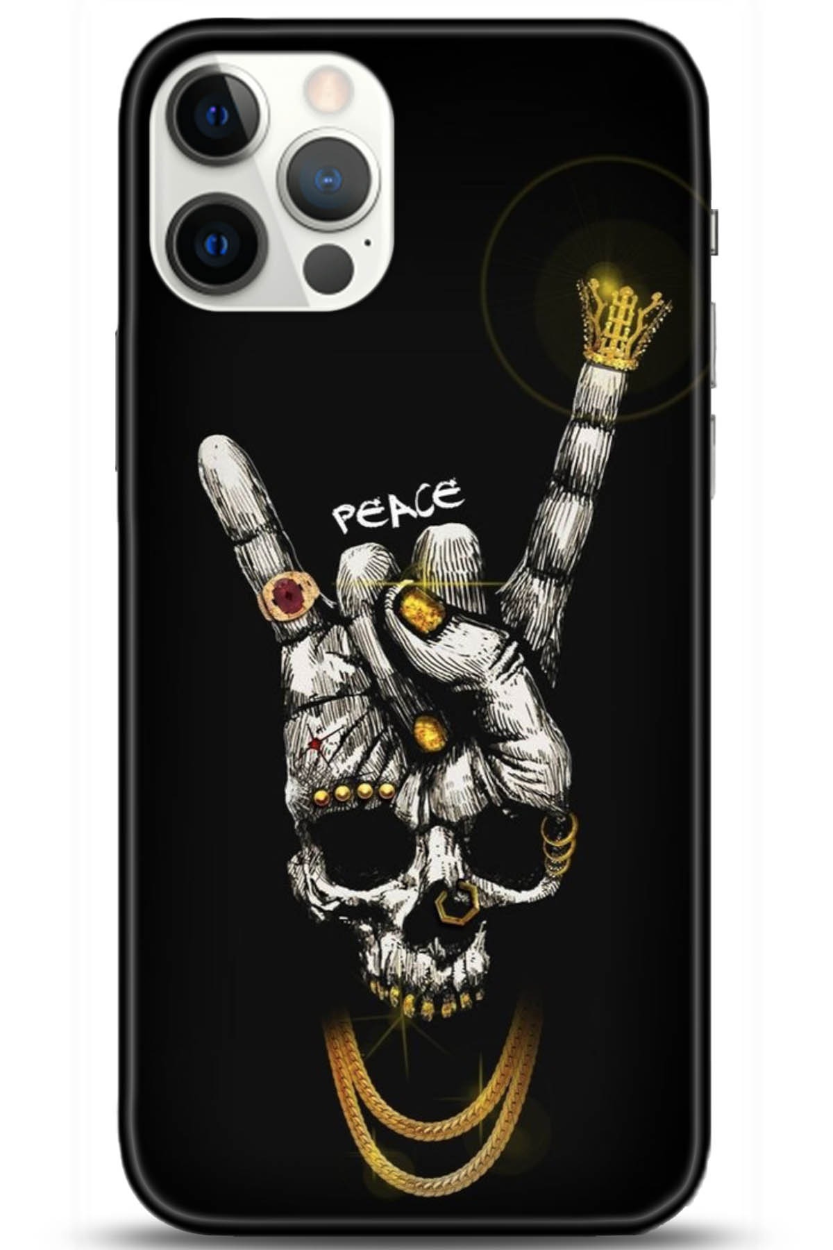 Apple iPhone 12 Pro Max 6.7inç Uyumlu Kılıf HD Baskılı Kılıf - Followed Institution 5148