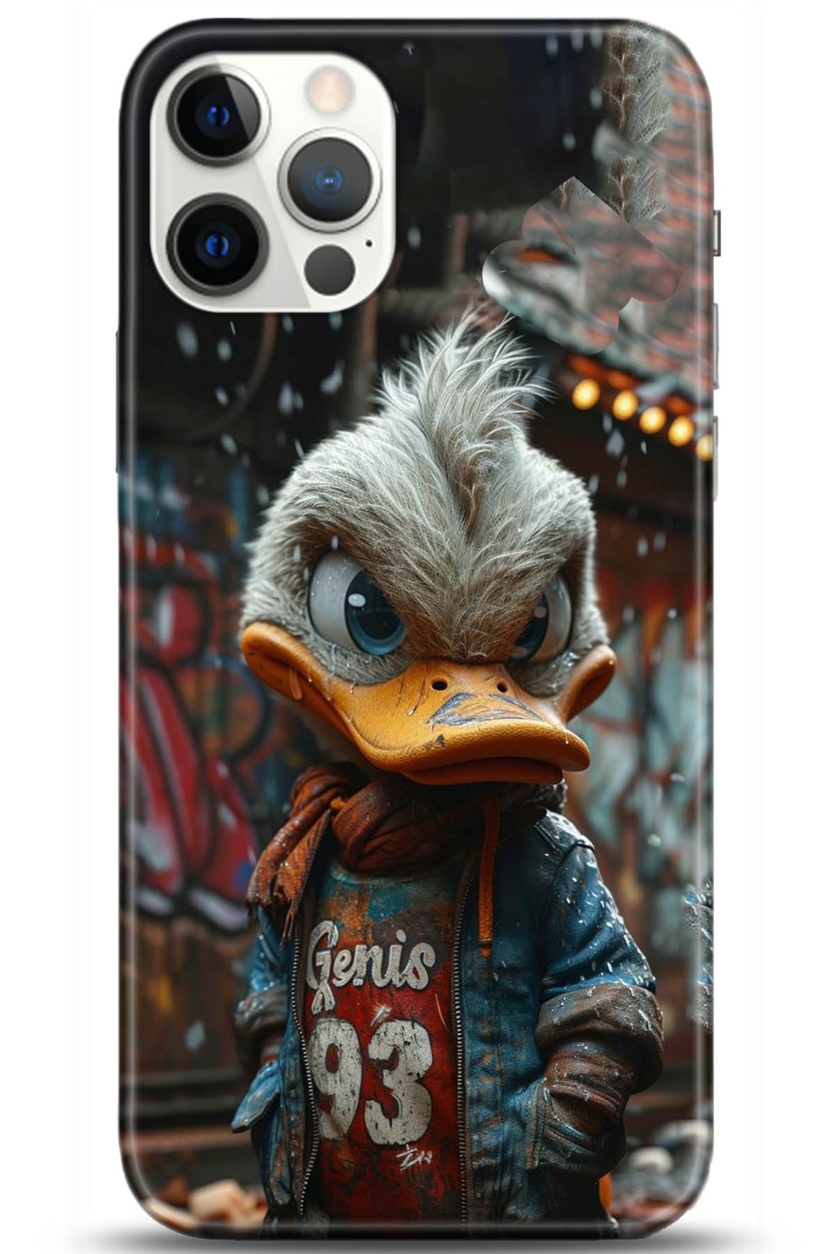 Apple iPhone 12 Pro Max 6.7inç Uyumlu Kılıf HD Baskılı Kılıf - Followed Institution 5230