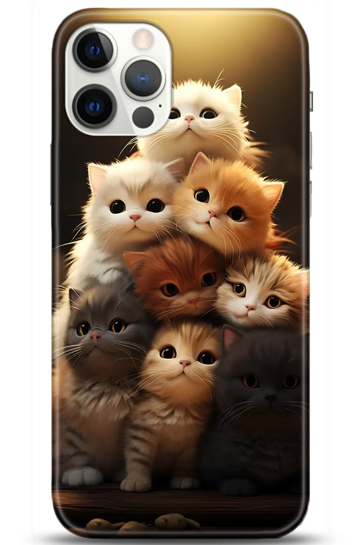 Apple iPhone 12 Pro Max 6.7inç Uyumlu Kılıf HD Baskılı Kılıf - Followed Institution 5254