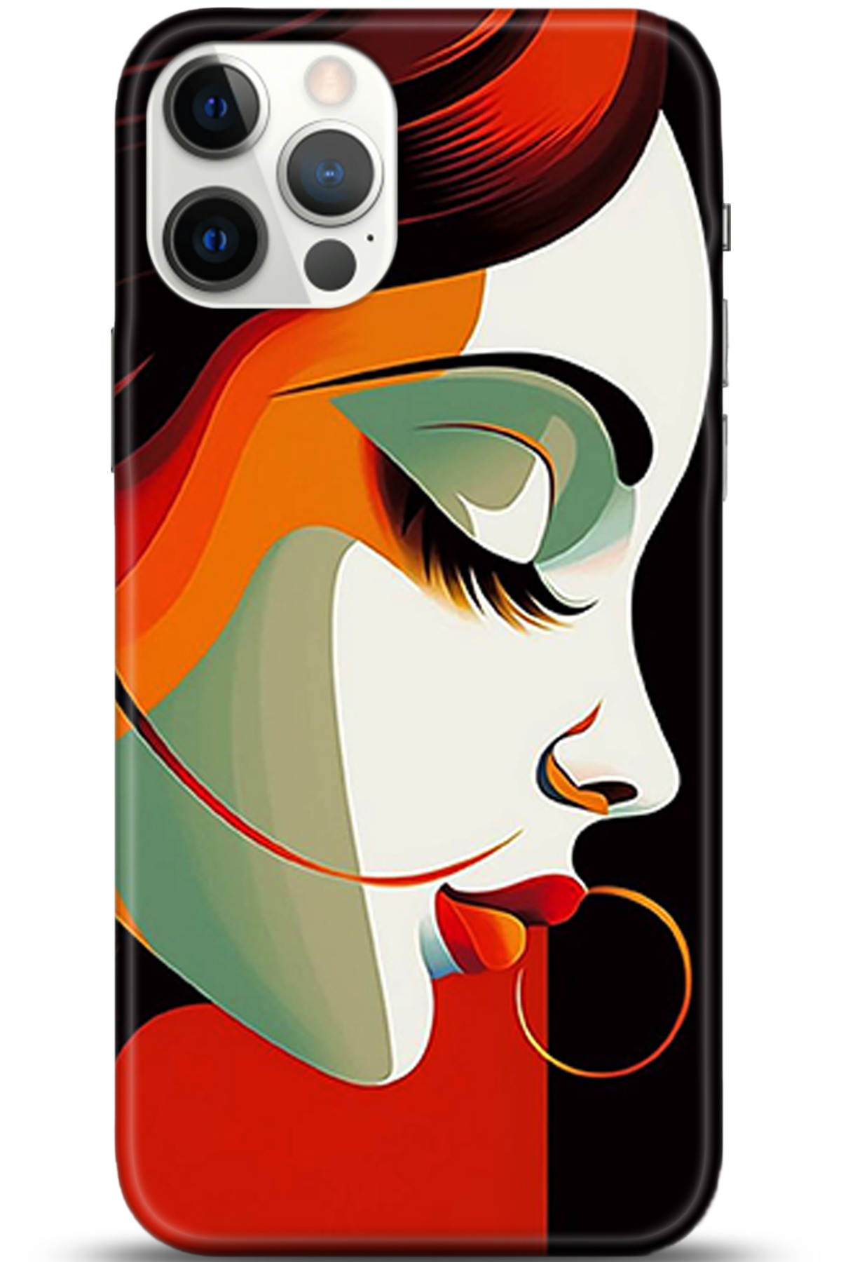 Apple iPhone 12 Pro Max 6.7inç Uyumlu Kılıf HD Baskılı Kılıf - Followed Institution 5324