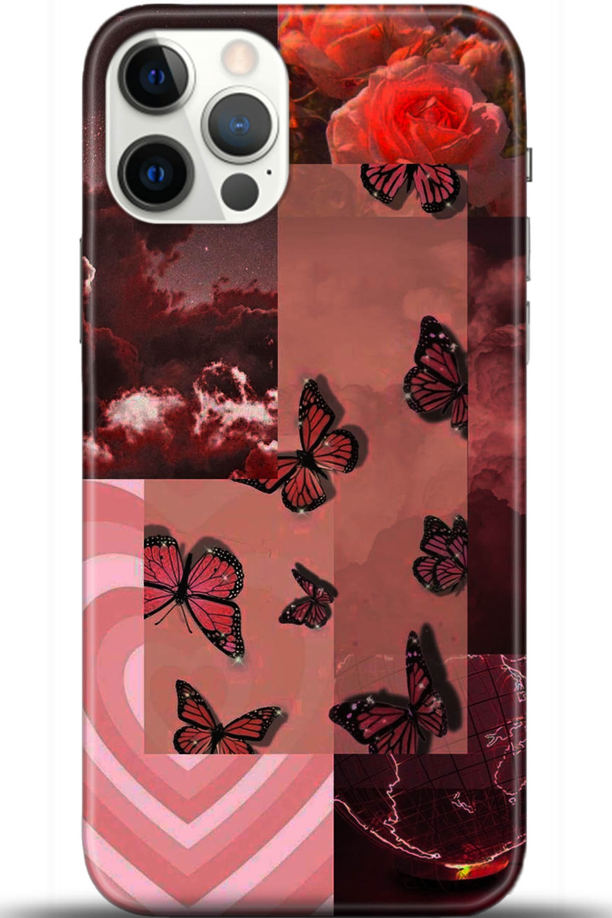 Apple iPhone 12 Pro Max 6.7inç Uyumlu Kılıf HD Baskılı Kılıf - Followed Institution 5408