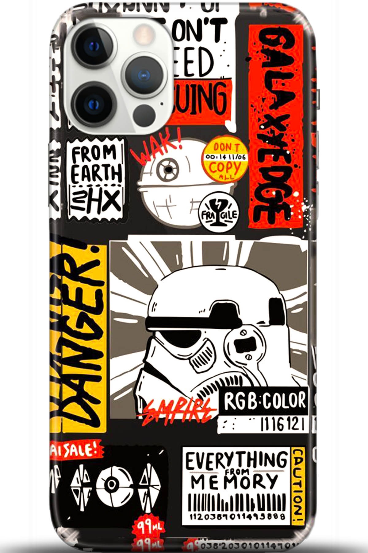 Apple iPhone 12 Pro Max 6.7inç Uyumlu Kılıf HD Baskılı Kılıf - Followed Institution 5555