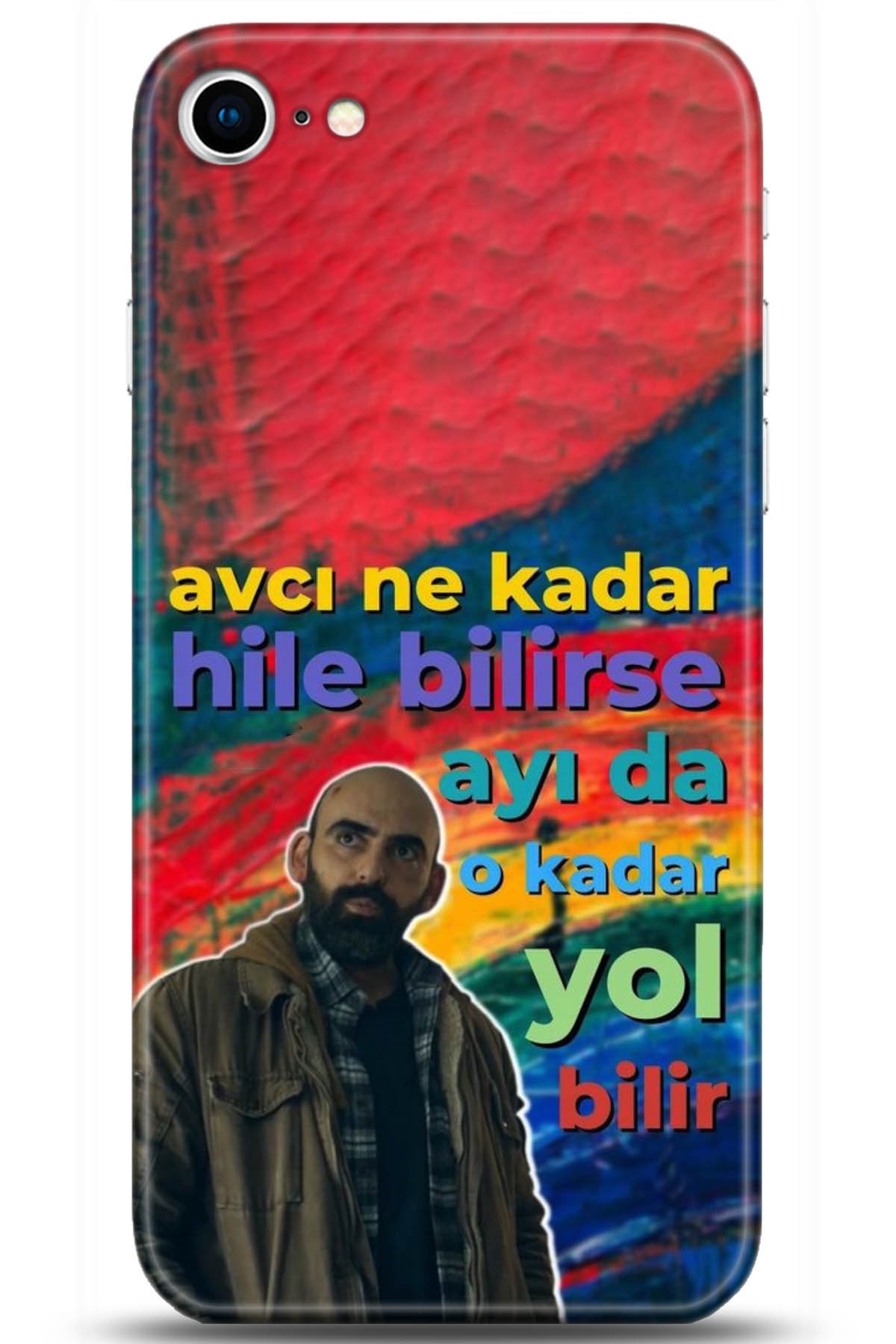 Apple iPhone SE 2 (2020) Uyumlu Kılıf HD Baskılı Kılıf - Followed Institution 5006