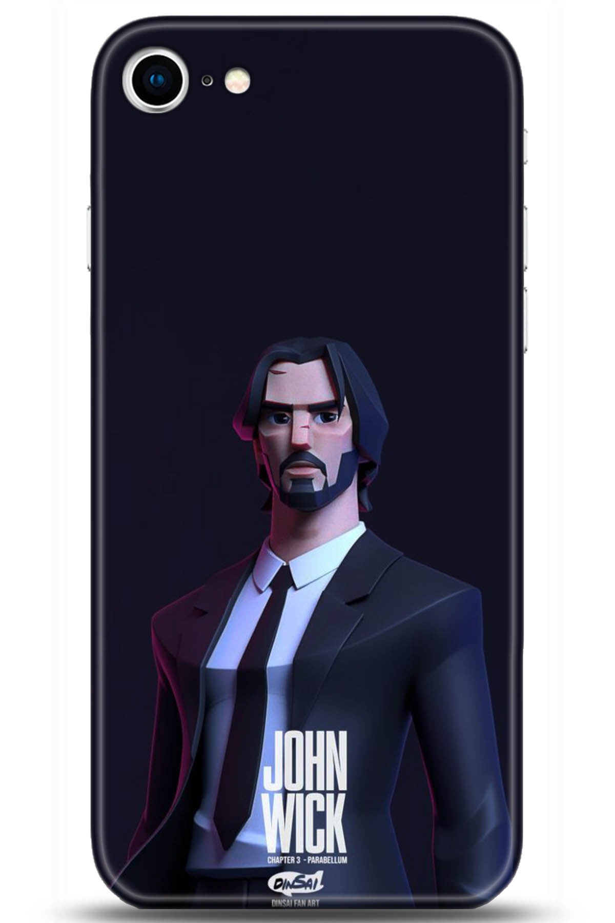 Apple iPhone SE 2 (2020) Uyumlu Kılıf HD Baskılı Kılıf - Followed Institution 5018