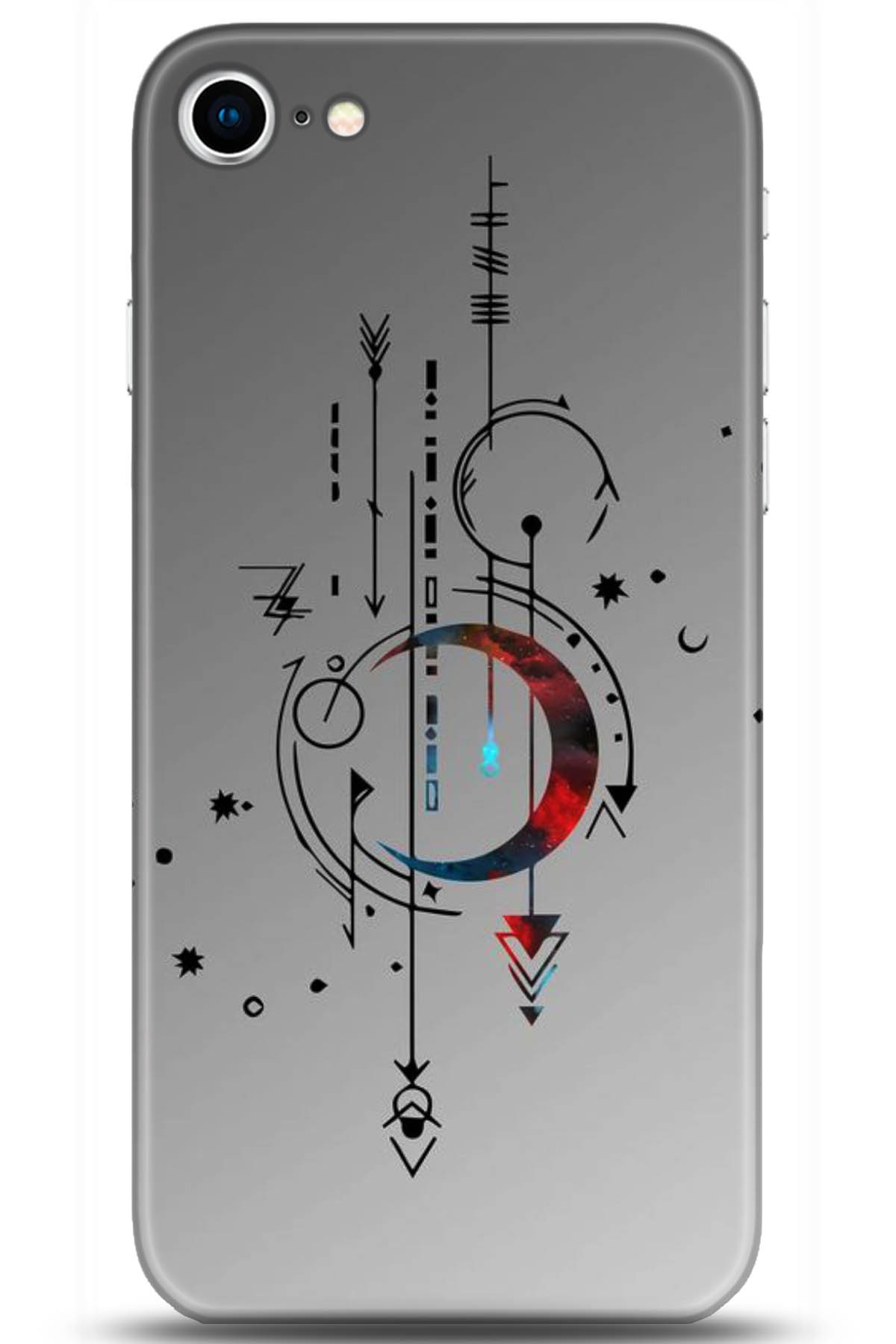 Apple iPhone SE 2 (2020) Uyumlu Kılıf HD Baskılı Kılıf - Followed Institution 5182