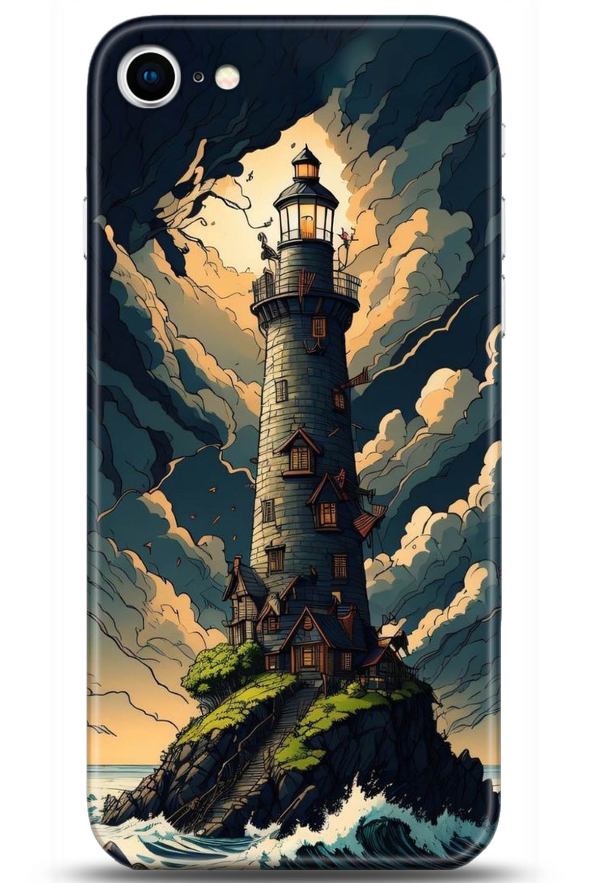 Apple iPhone SE 2 (2020) Uyumlu Kılıf HD Baskılı Kılıf - Followed Institution 5236