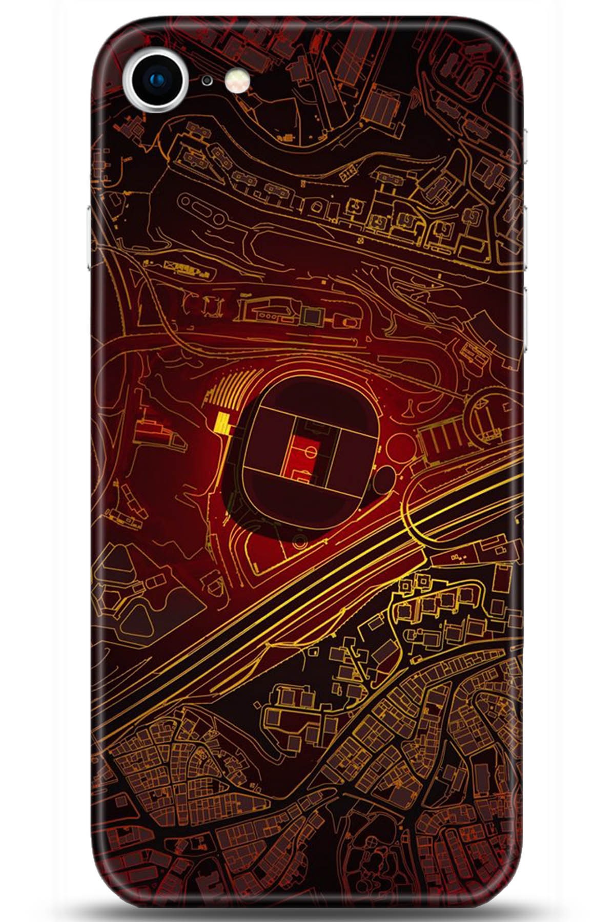 Apple iPhone SE 2 (2020) Uyumlu Kılıf HD Baskılı Kılıf - Followed Institution 5297