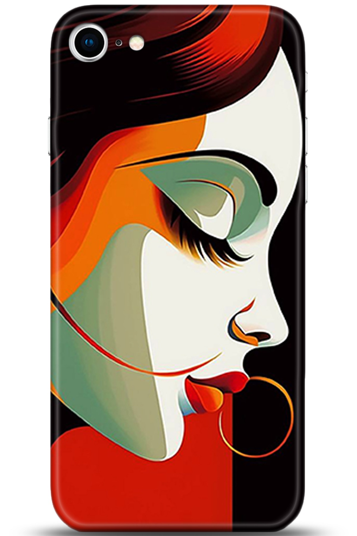 Apple iPhone SE 2 (2020) Uyumlu Kılıf HD Baskılı Kılıf - Followed Institution 5324