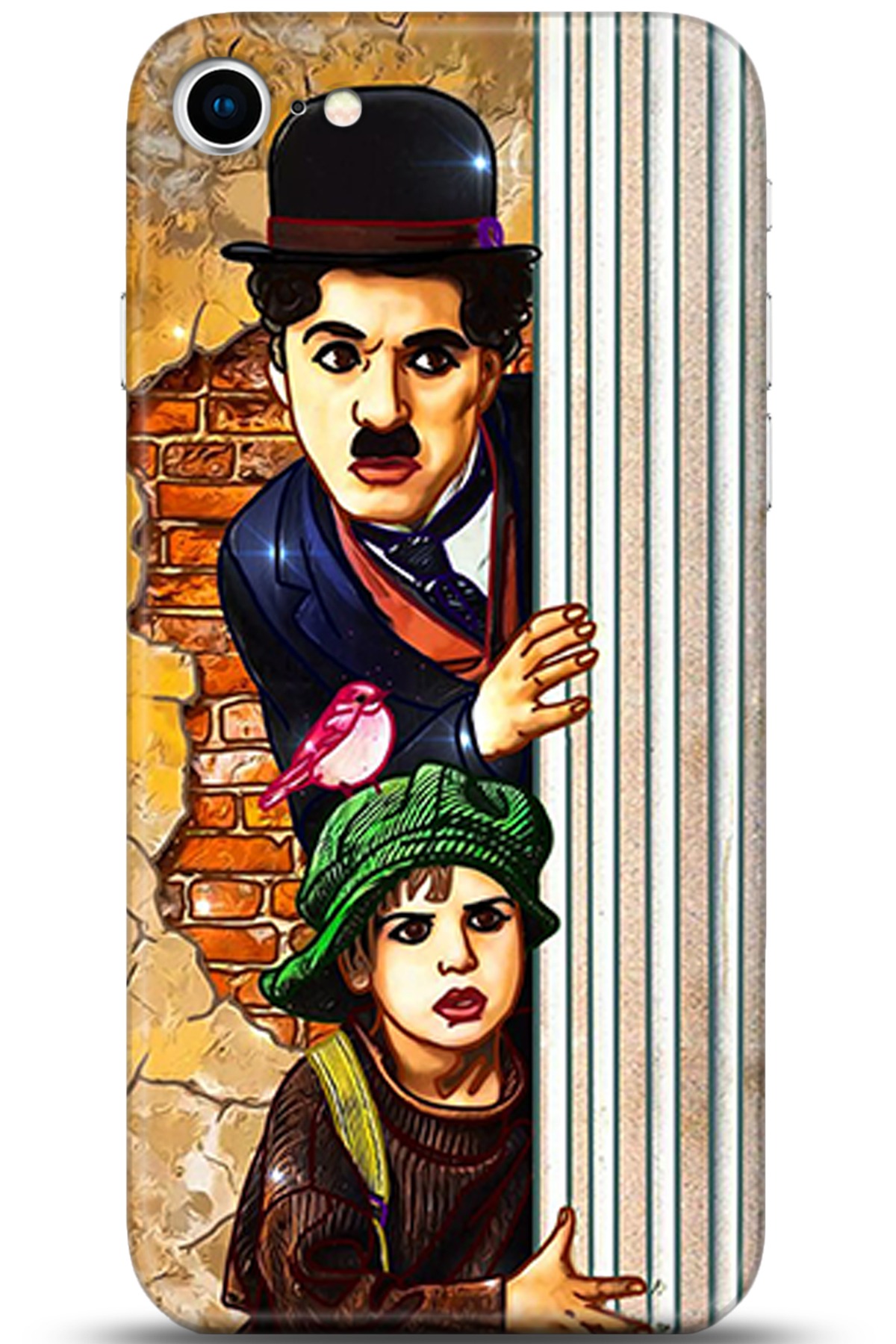 Apple iPhone SE 2 (2020) Uyumlu Kılıf HD Baskılı Kılıf - Followed Institution 5348