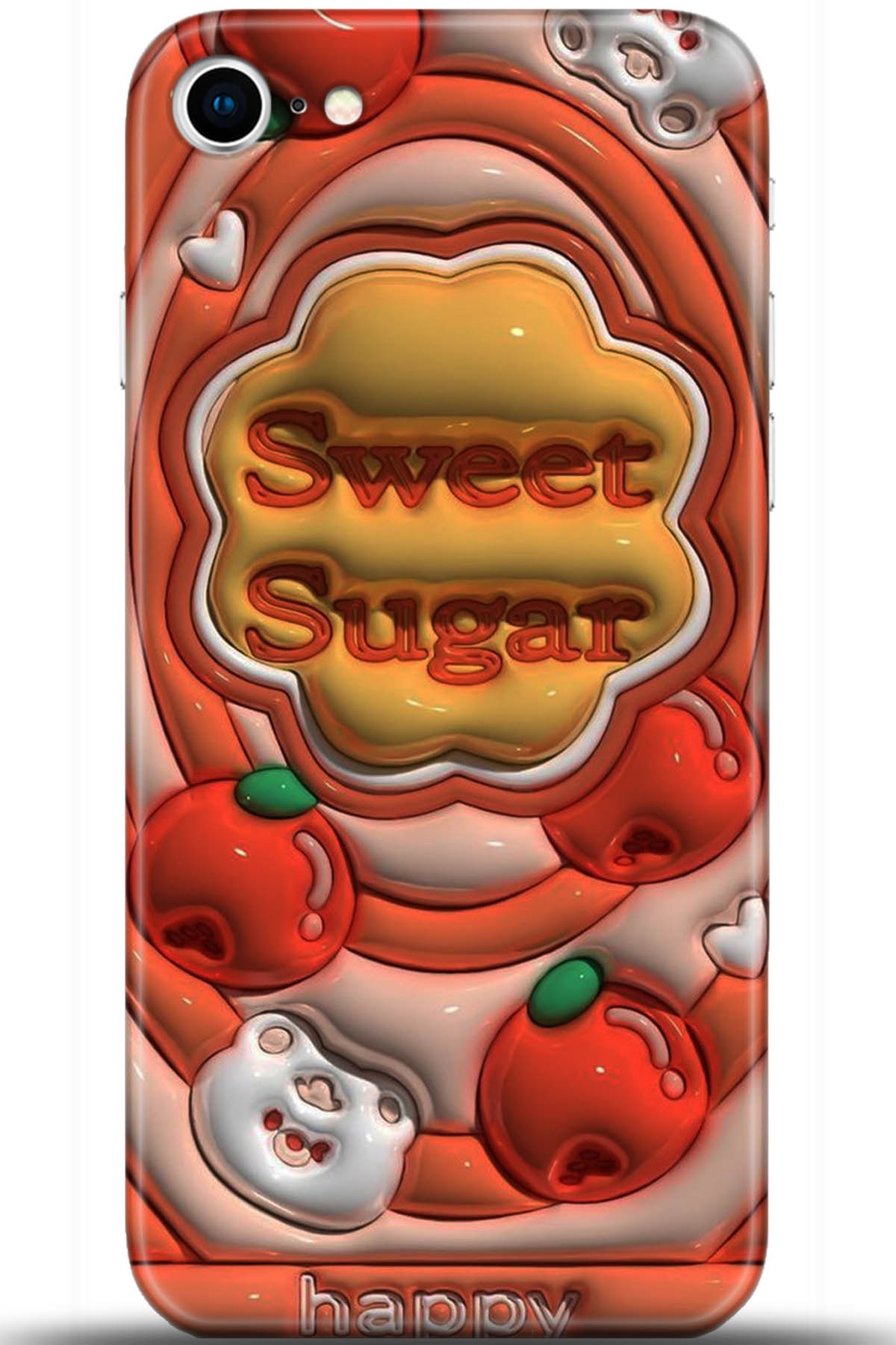 Apple iPhone SE 2 (2020) Uyumlu Kılıf HD Baskılı Kılıf - Followed Institution 5392